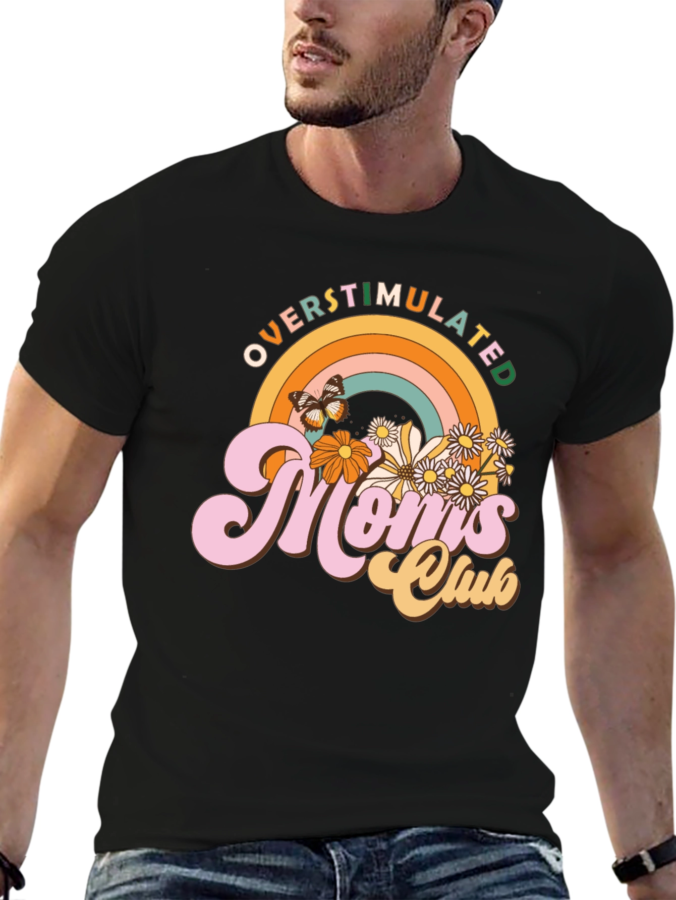 Overstimulated Moms Club Graphic Tee