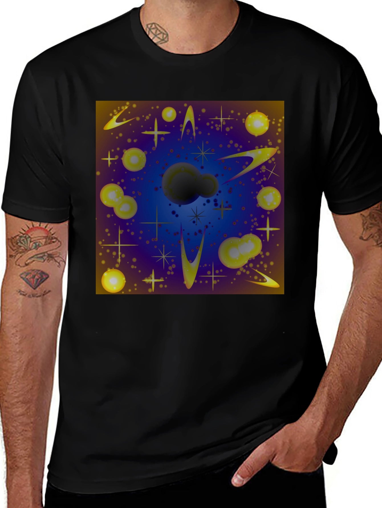 Cosmic Dreamscape Graphic Tee