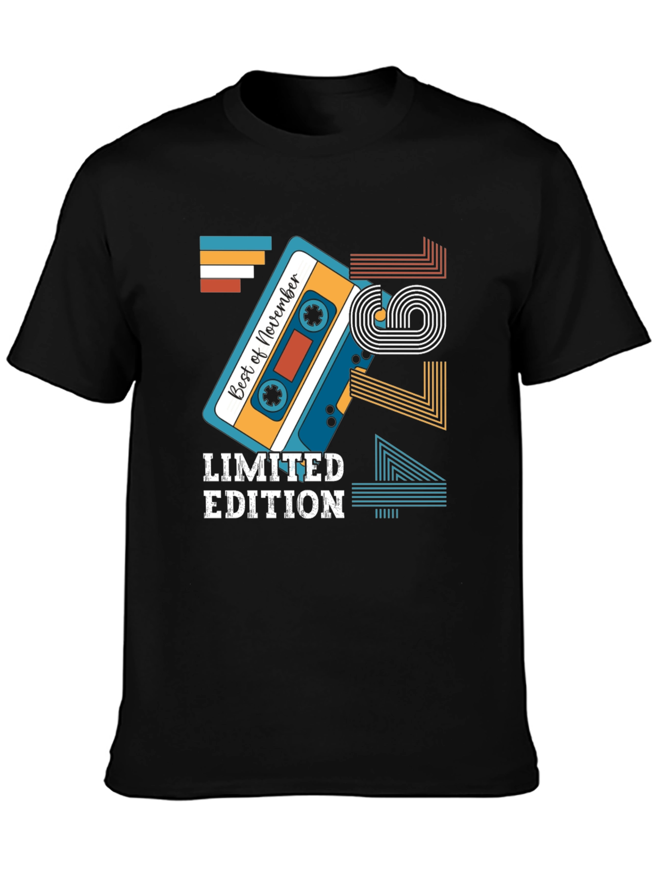Best of November 1974 Limited Edition Cassette T-Shirt