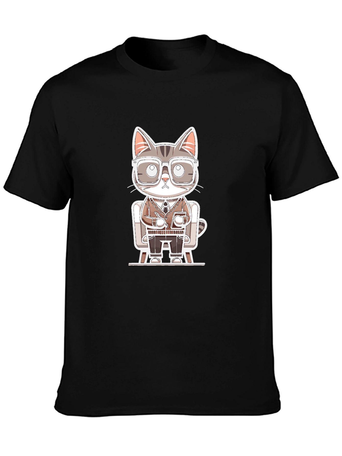 Cool Cat T-Shirt - Office Style
