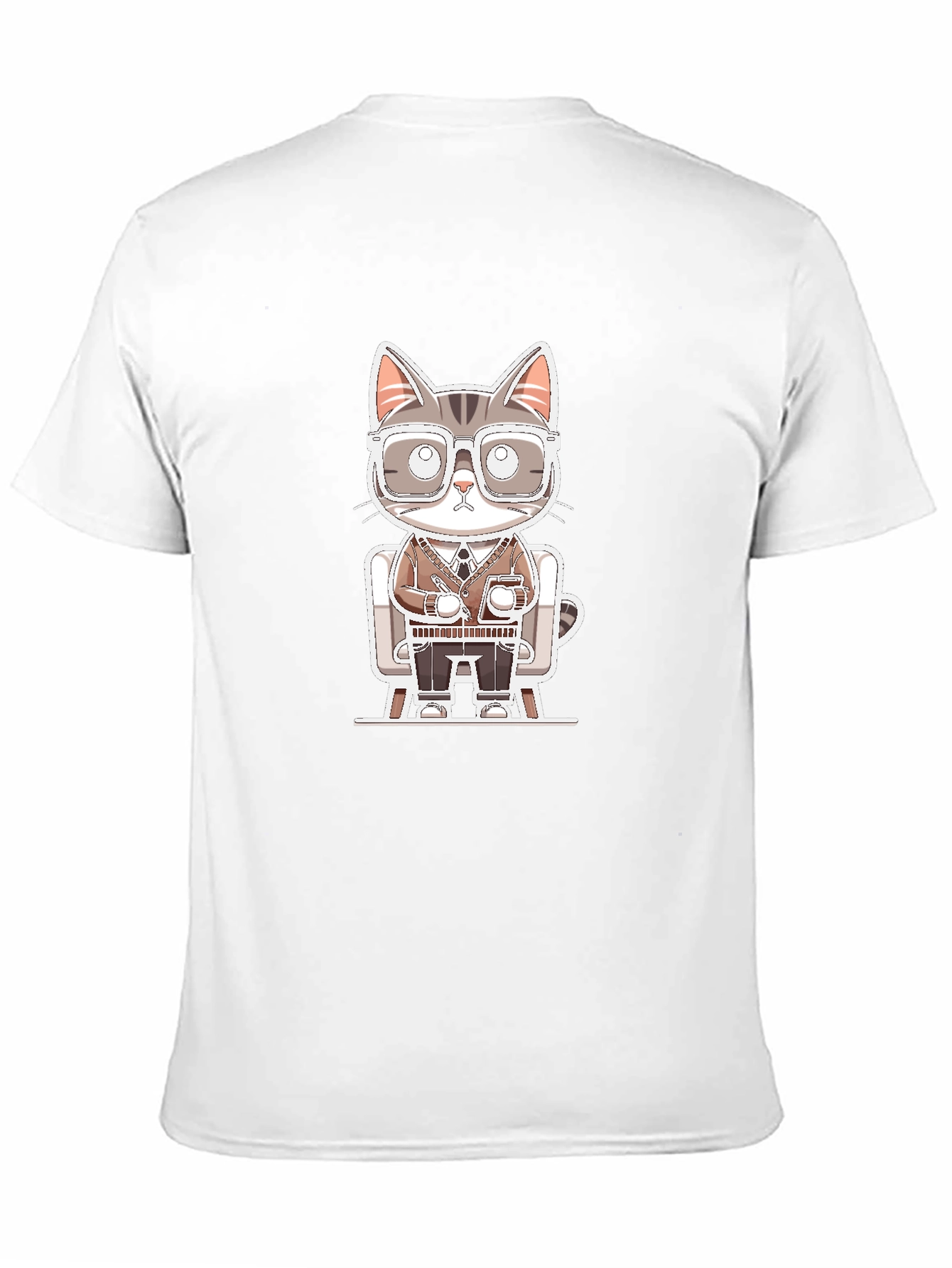 Cool Cat T-Shirt - Office Style