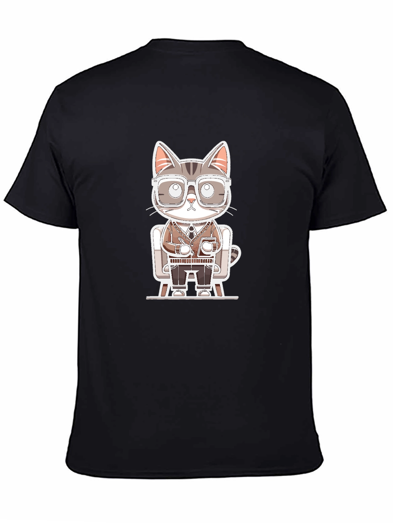 Cool Cat T-Shirt - Office Style