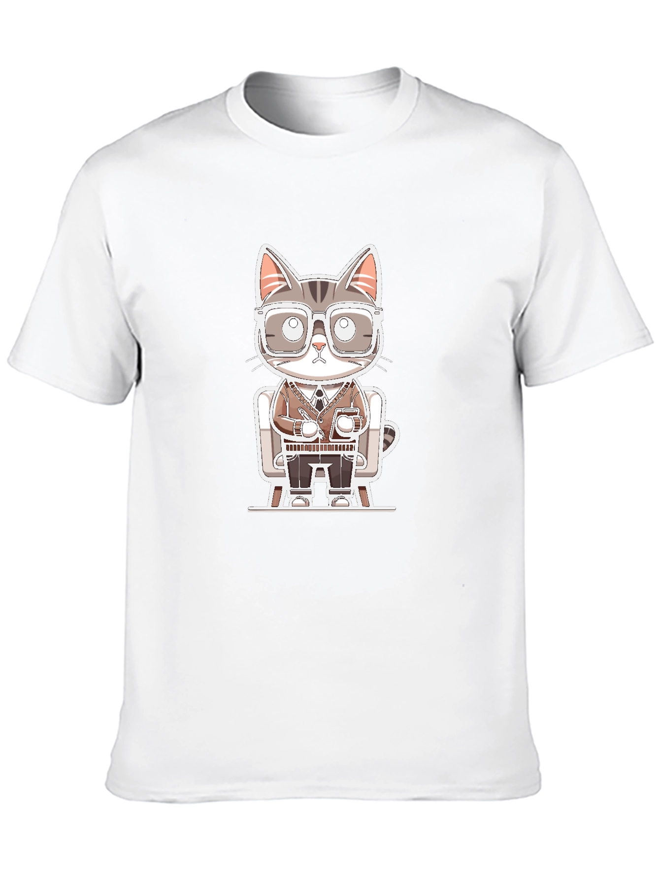 Cool Cat T-Shirt - Office Style