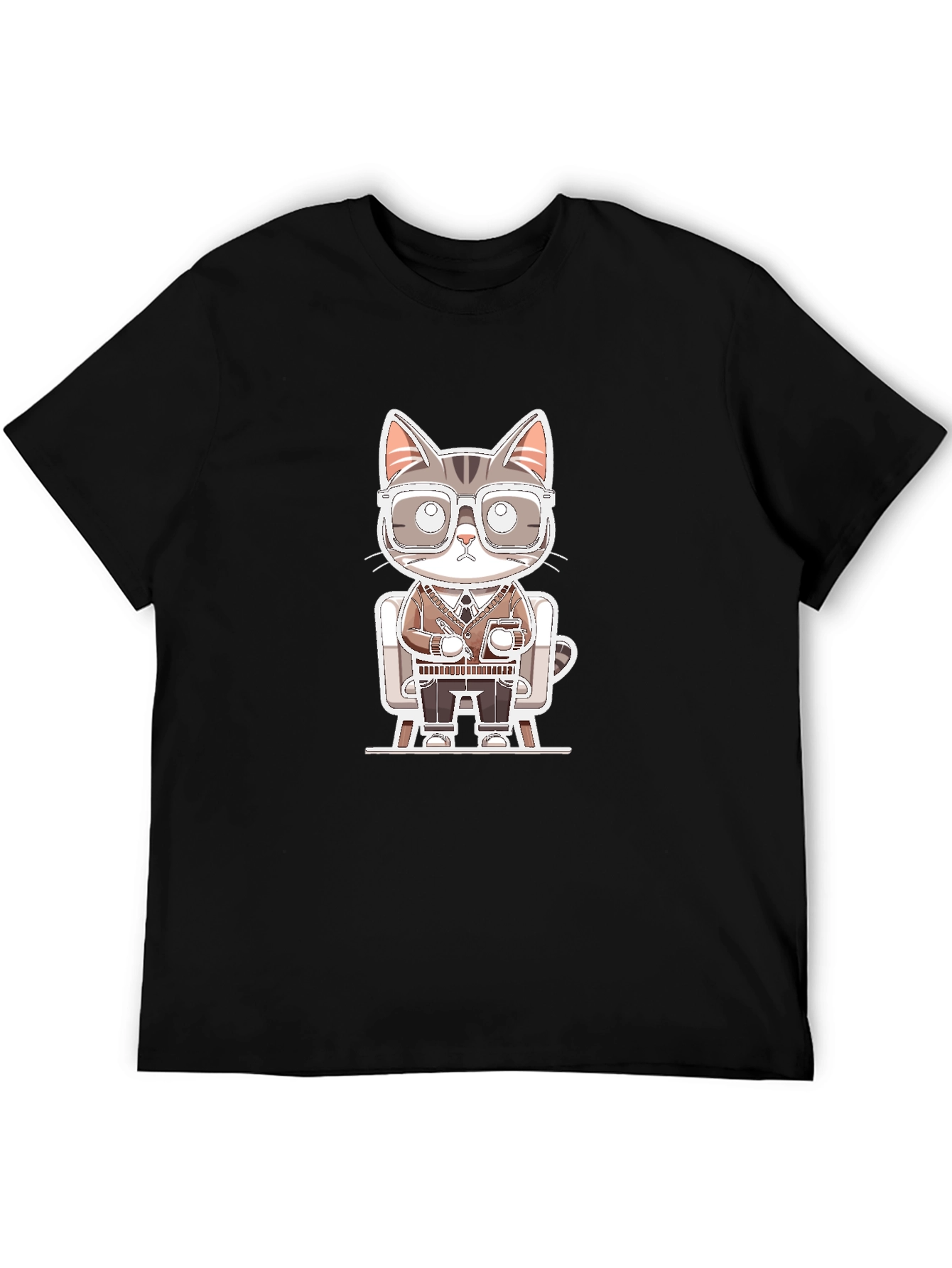 Cool Cat T-Shirt - Office Style