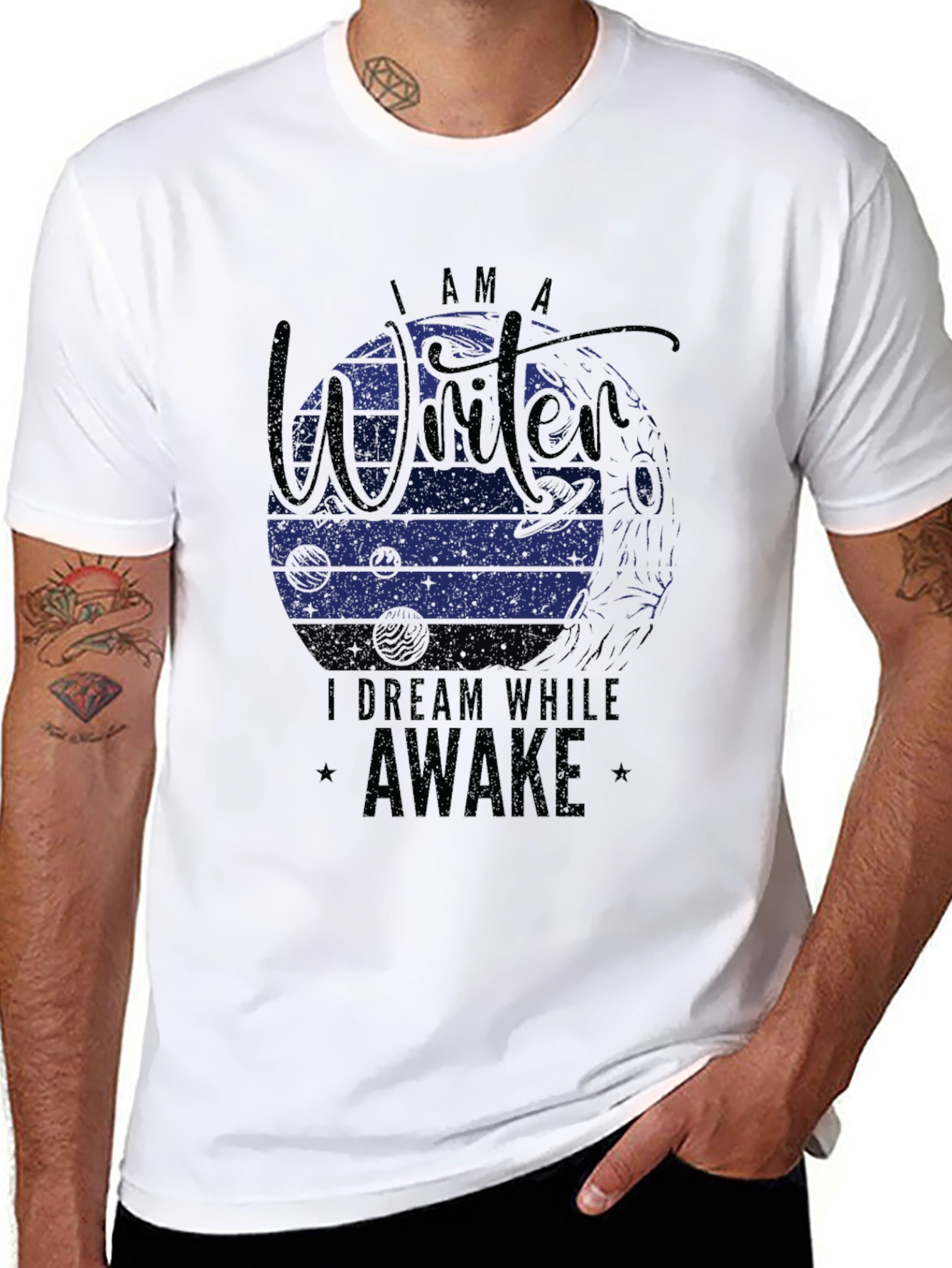 Writer T-Shirt - Dream While Awake