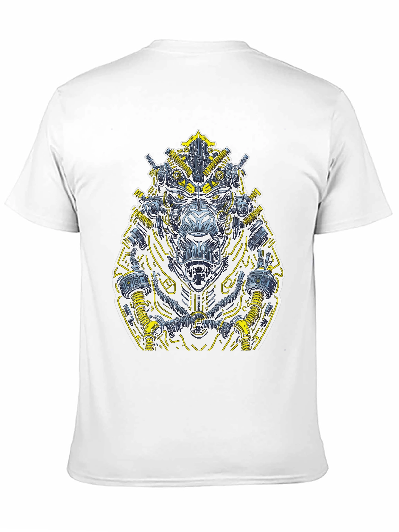 Cyberpunk Gorilla Graphic Tee - Black