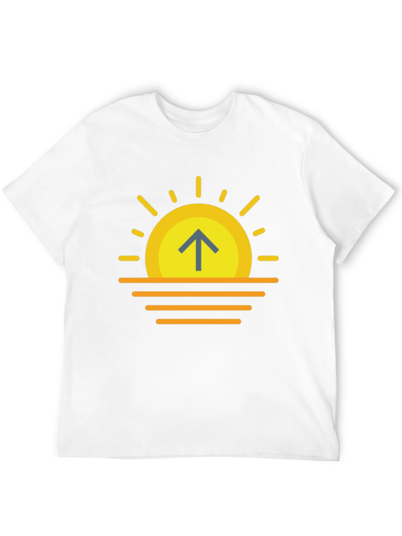 Sunrise Arrow T-Shirt - Modern Graphic Tee