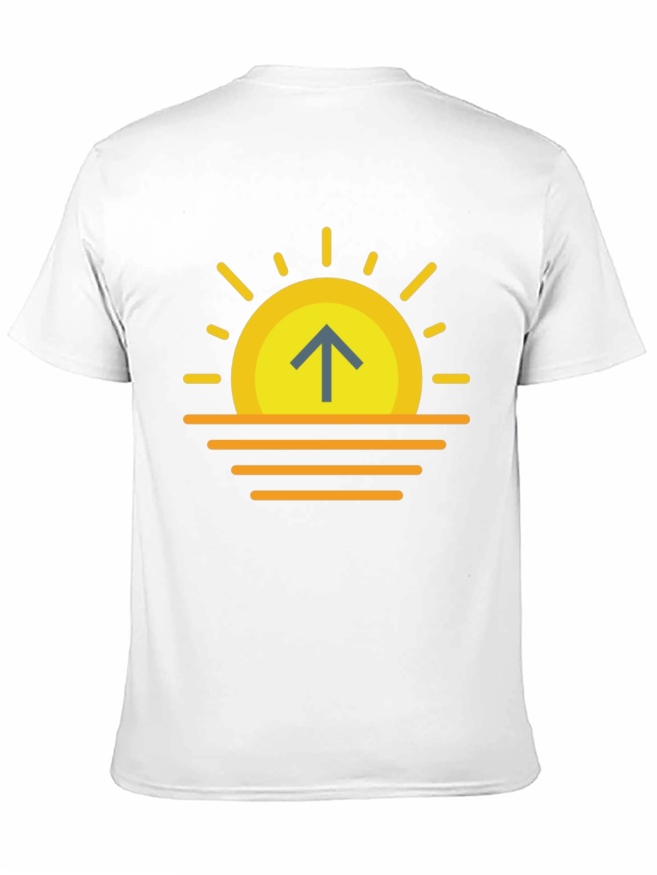 Sunrise Arrow T-Shirt - Modern Graphic Tee