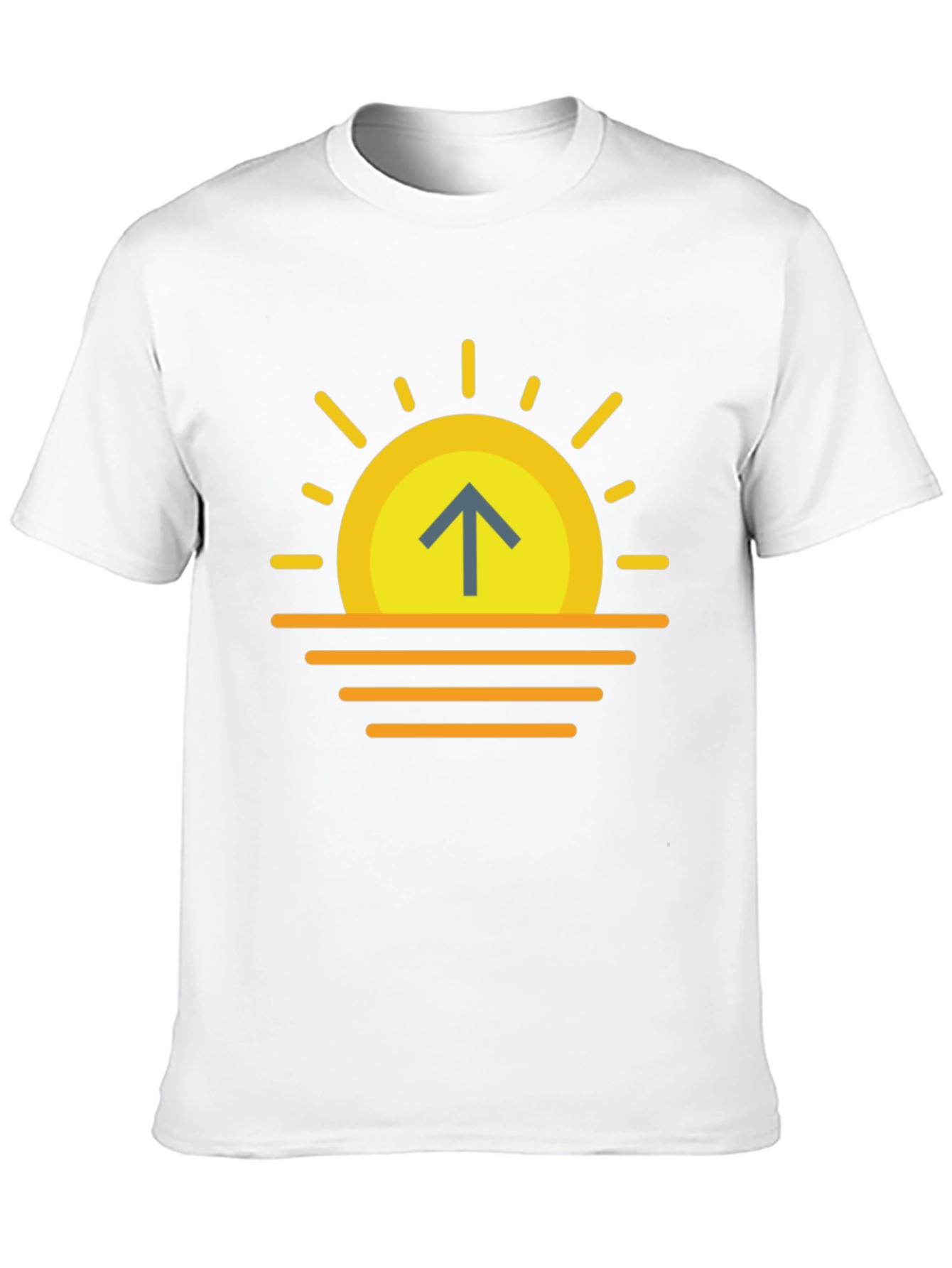 Sunrise Arrow T-Shirt - Modern Graphic Tee