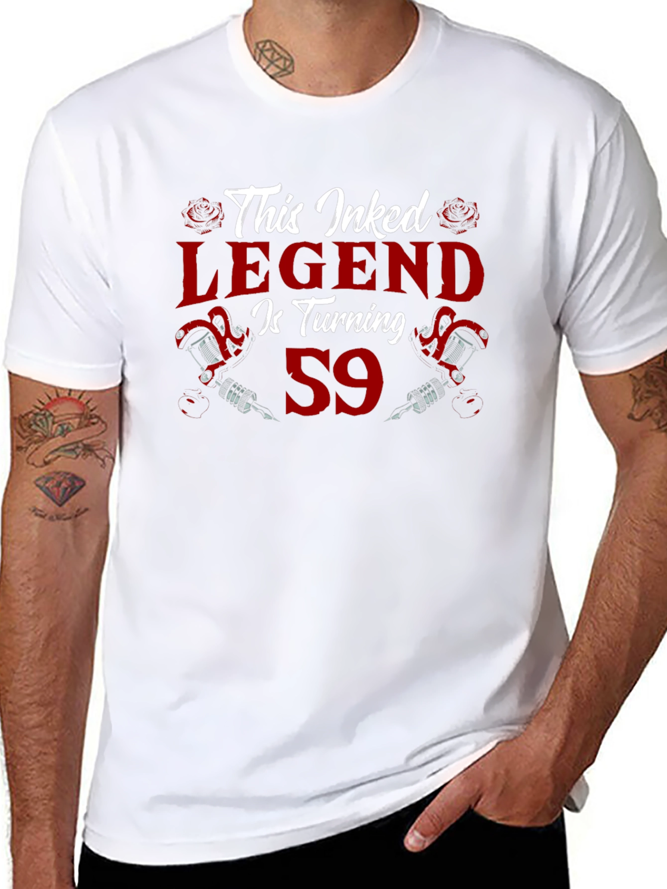 Inked Legend 59th Birthday Graphic T-Shirt