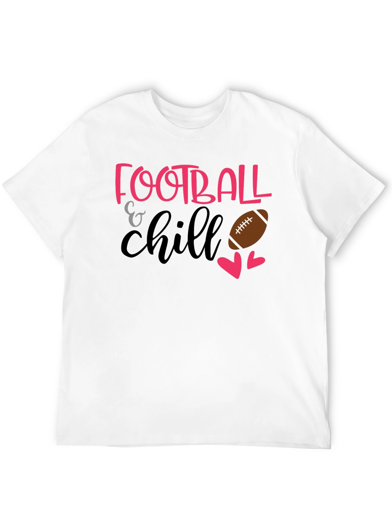 Football and Chill Graphic Tee