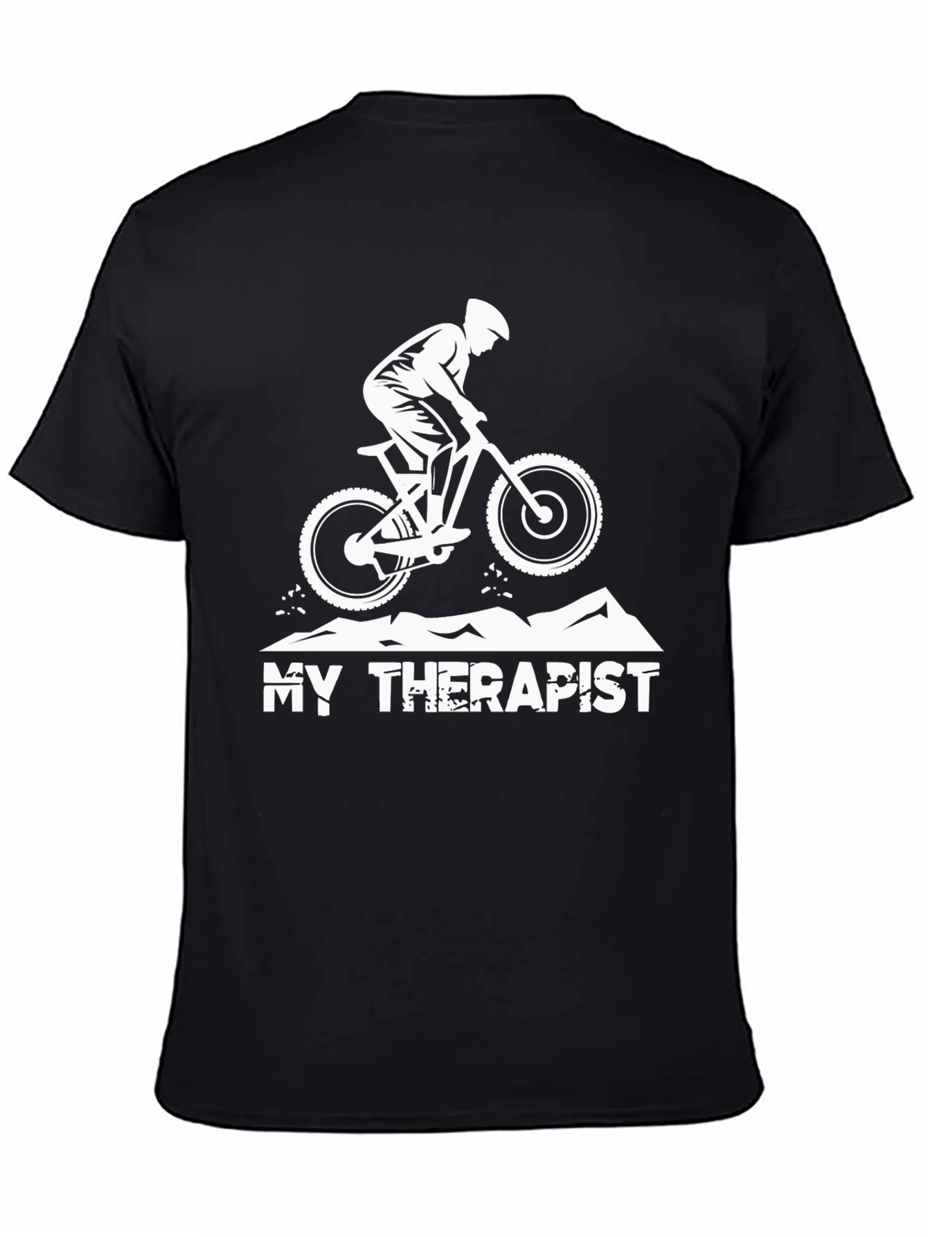 My Therapist T-Shirt - Mountain Bike Rider Tee