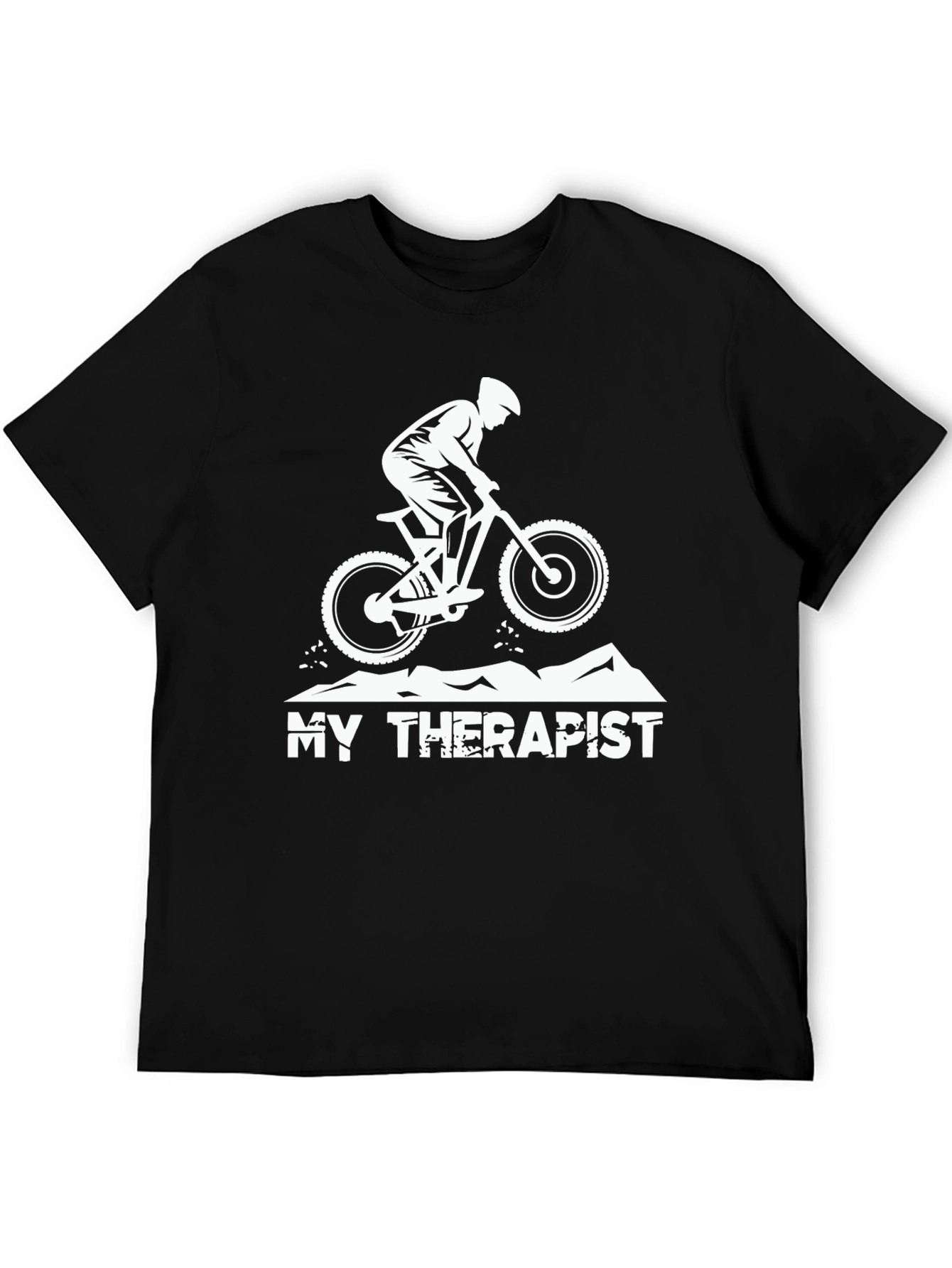 My Therapist T-Shirt - Mountain Bike Rider Tee