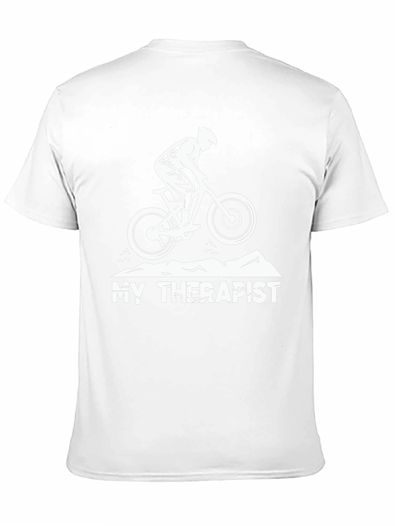 My Therapist T-Shirt - Mountain Bike Rider Tee