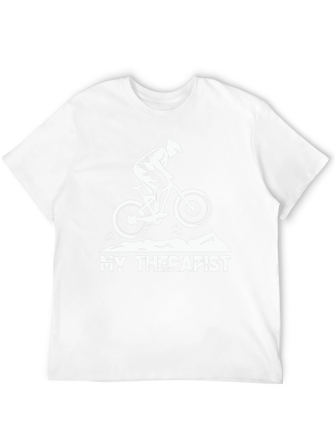 My Therapist T-Shirt - Mountain Bike Rider Tee