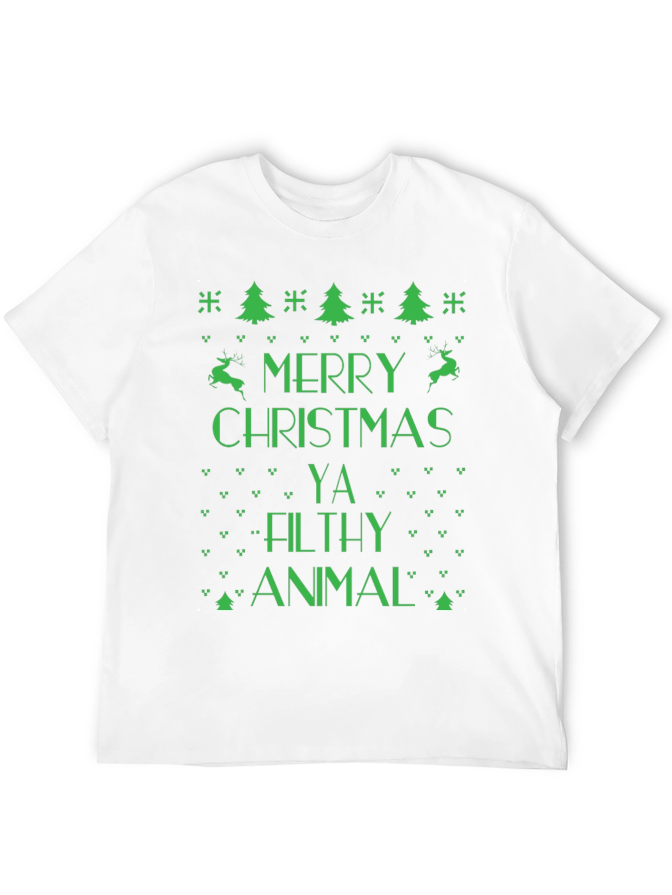 Merry Christmas Ya Filthy Animal T-Shirt