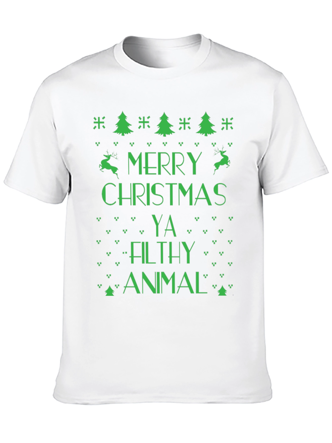 Merry Christmas Ya Filthy Animal T-Shirt