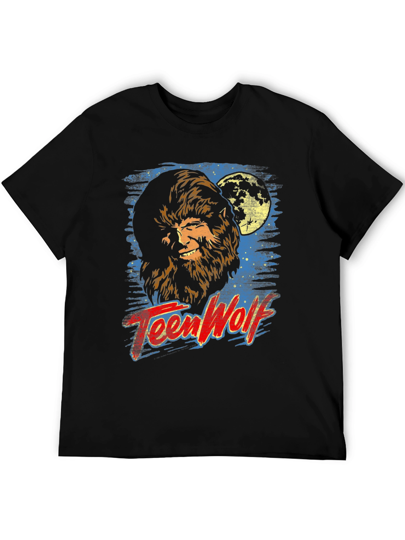 Teen Wolf Graphic Tee - Retro Movie T-Shirt