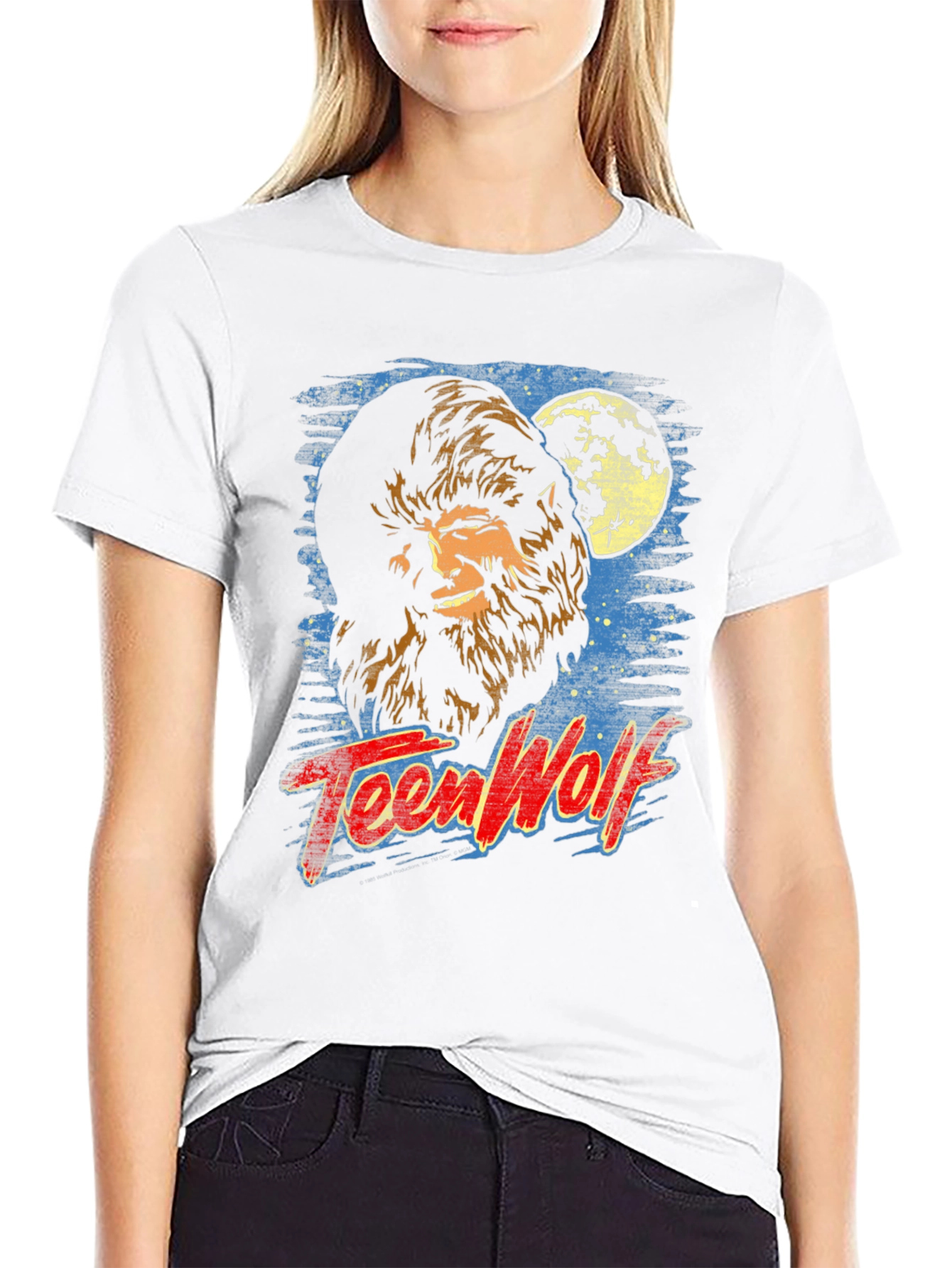 Teen Wolf Graphic Tee - Retro Movie T-Shirt
