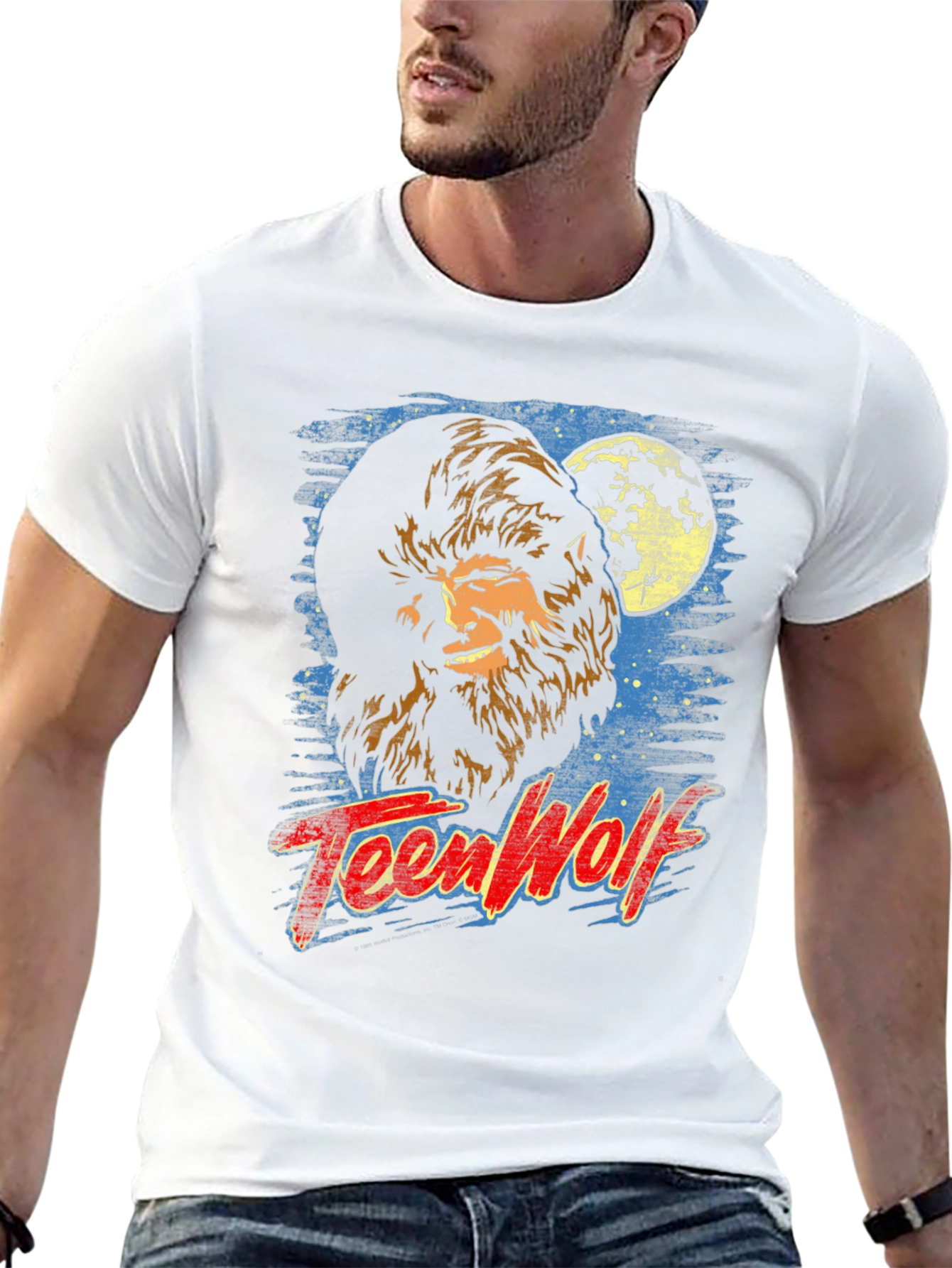 Teen Wolf Graphic Tee - Retro Movie T-Shirt