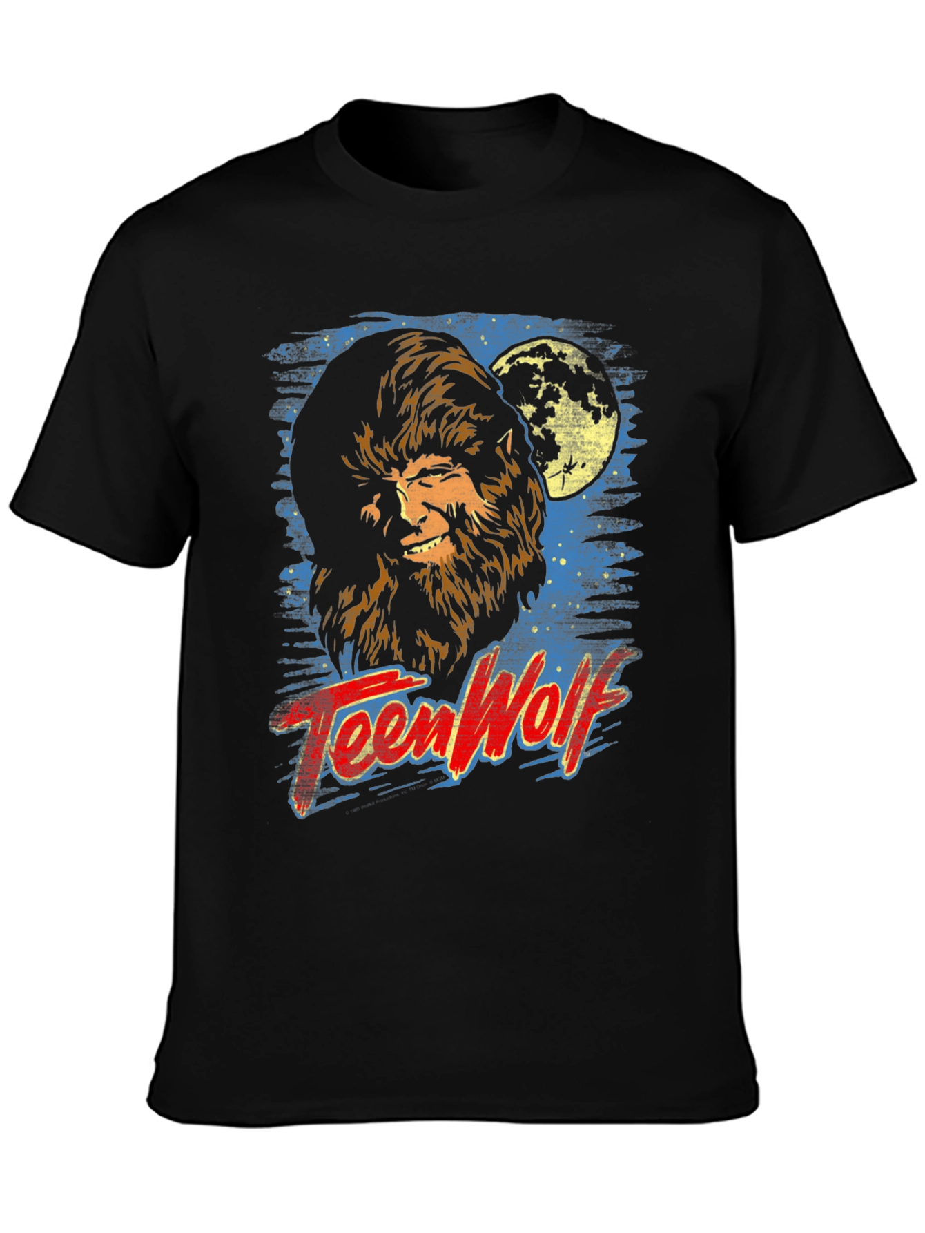 Teen Wolf Graphic Tee - Retro Movie T-Shirt