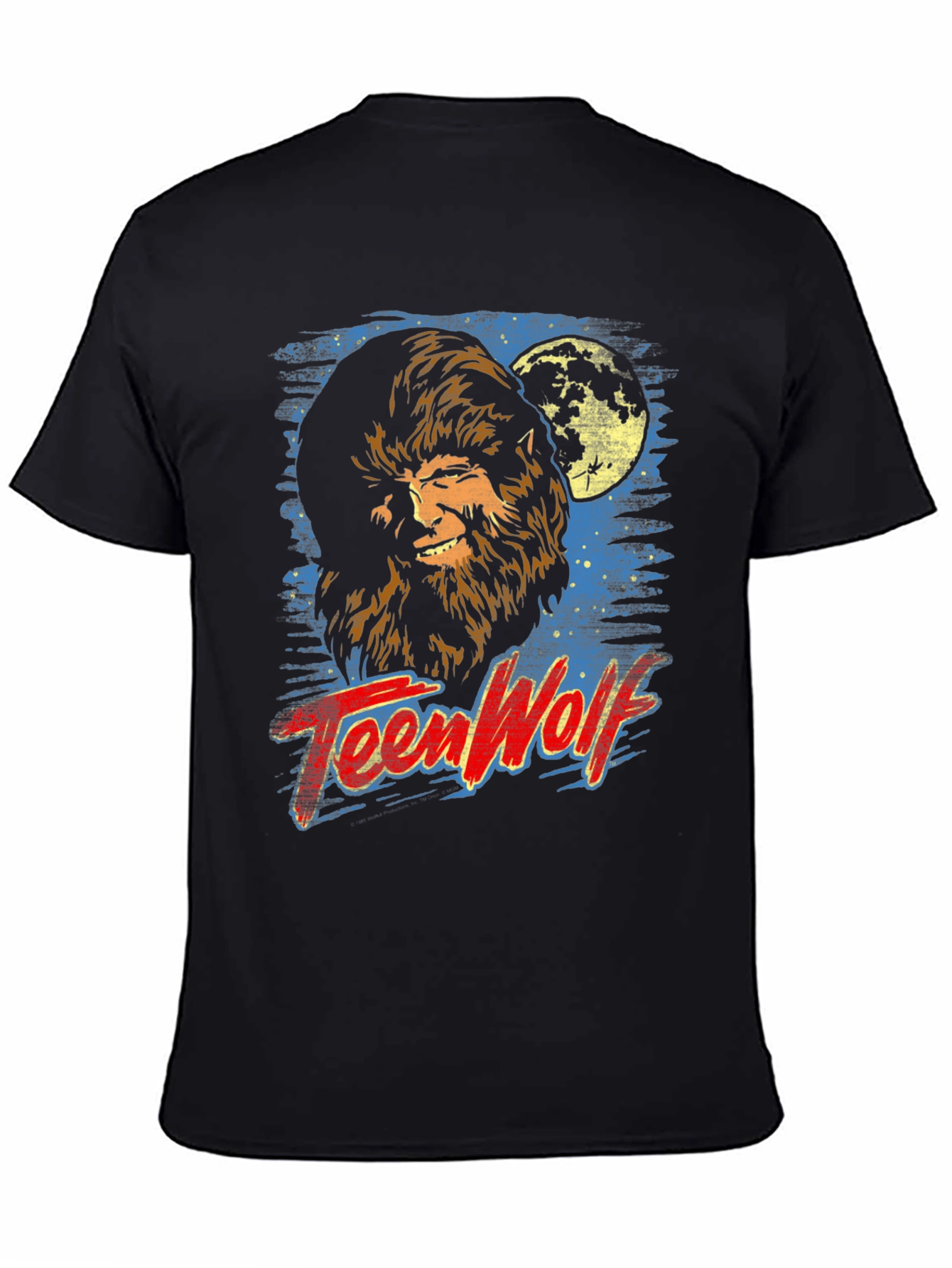 Teen Wolf Graphic Tee - Retro Movie T-Shirt