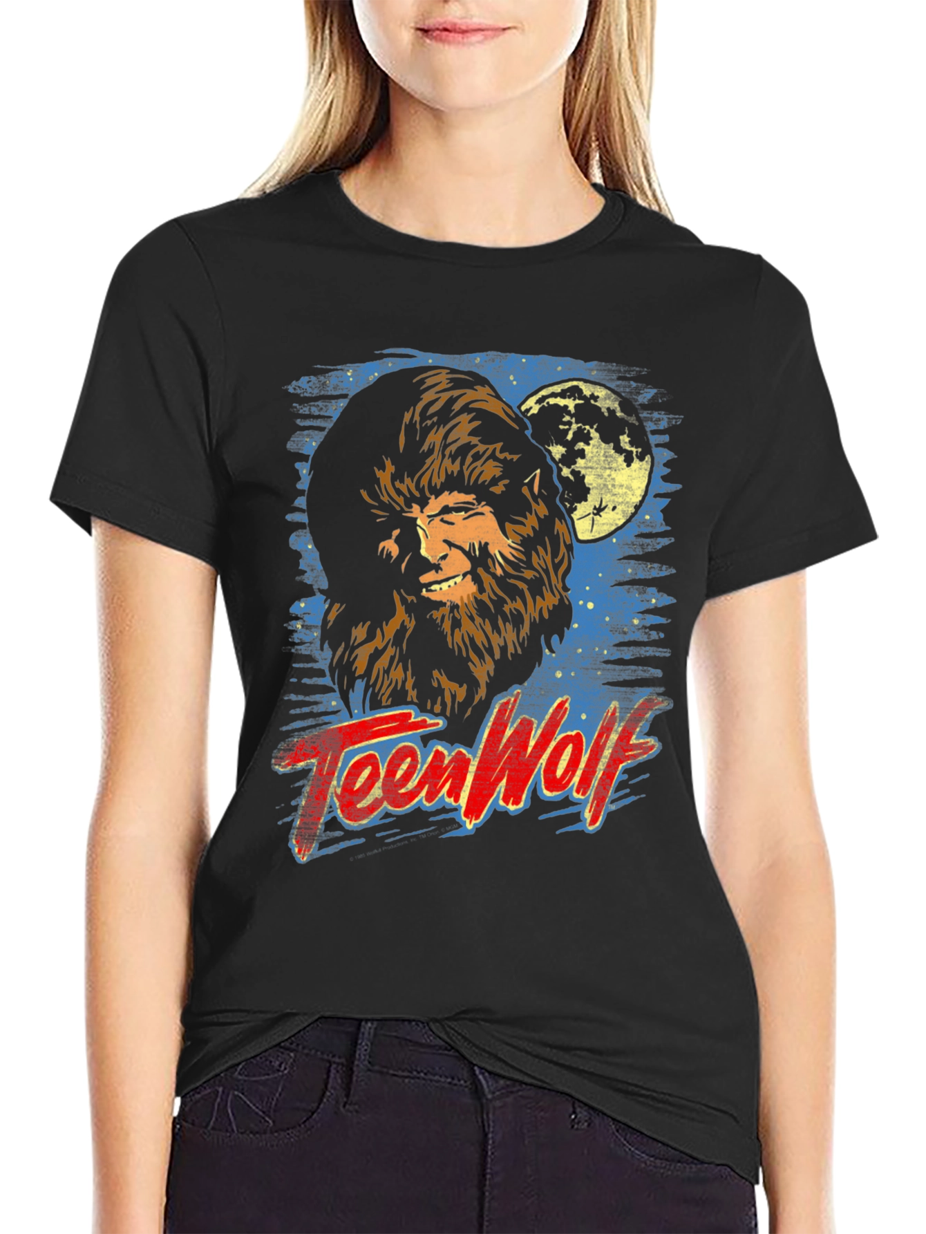Teen Wolf Graphic Tee - Retro Movie T-Shirt