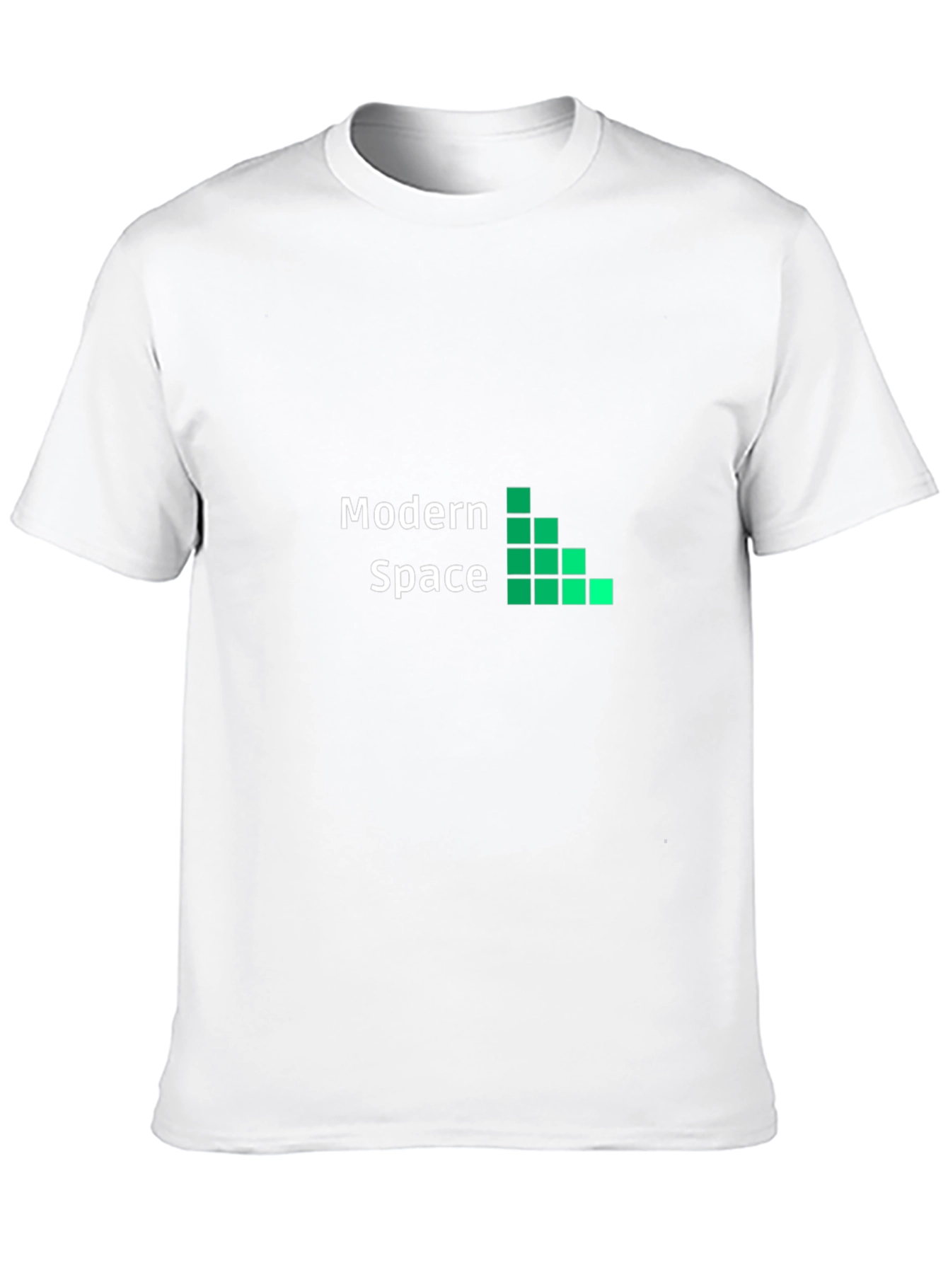 Modern Space Black T-Shirt