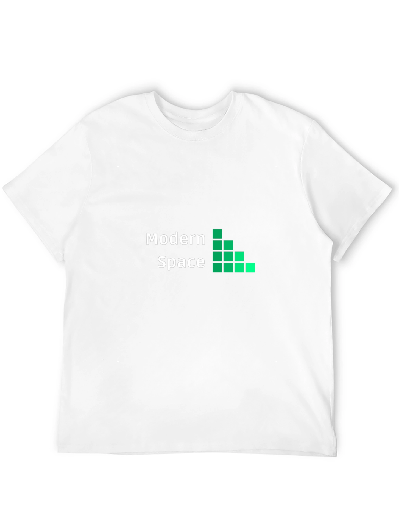 Modern Space Black T-Shirt