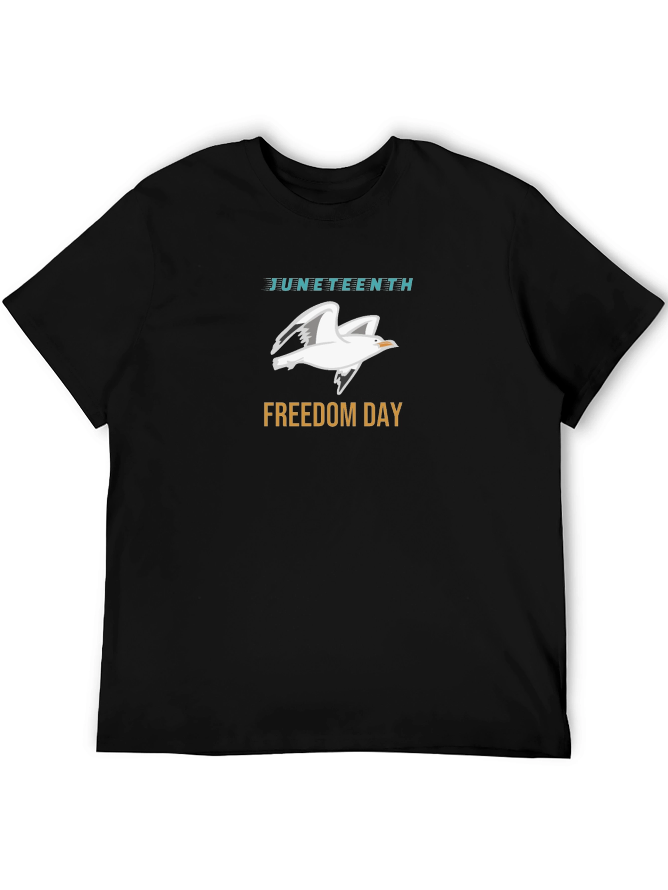 Juneteenth Freedom Day Bird Graphic T-Shirt