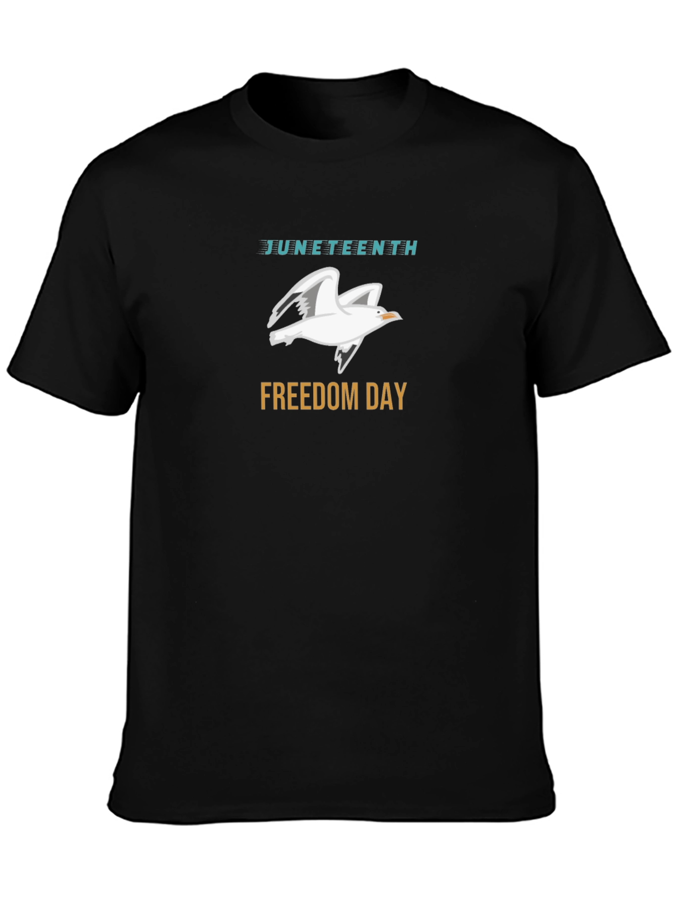 Juneteenth Freedom Day Bird Graphic T-Shirt