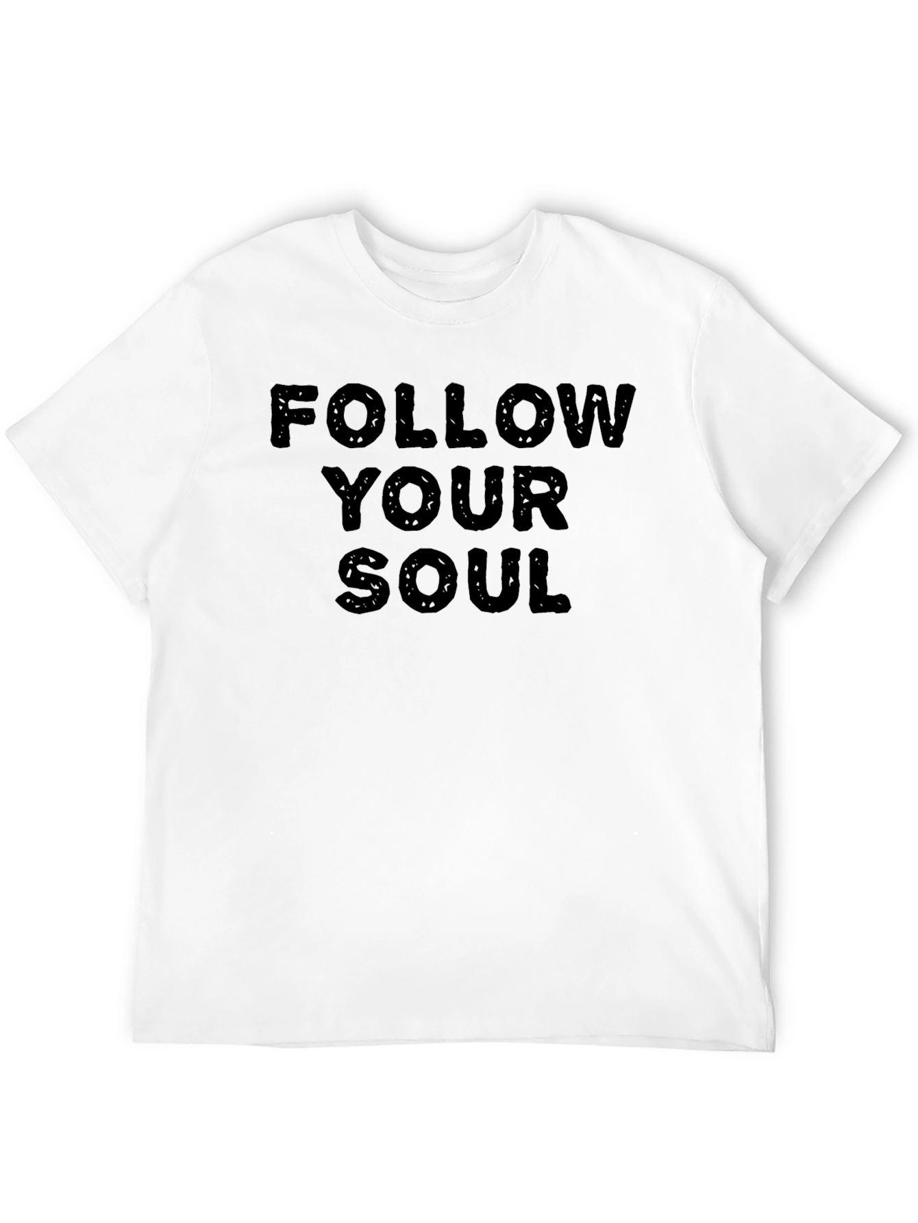 Follow Your Soul Black Graphic Tee