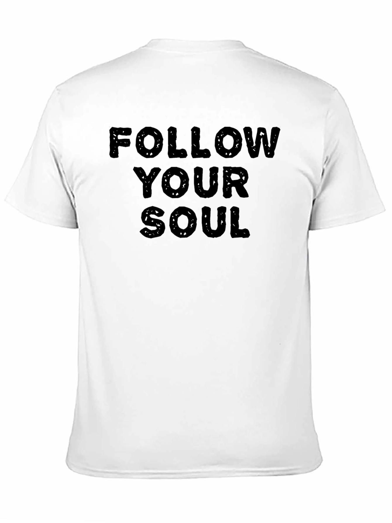 Follow Your Soul Black Graphic Tee