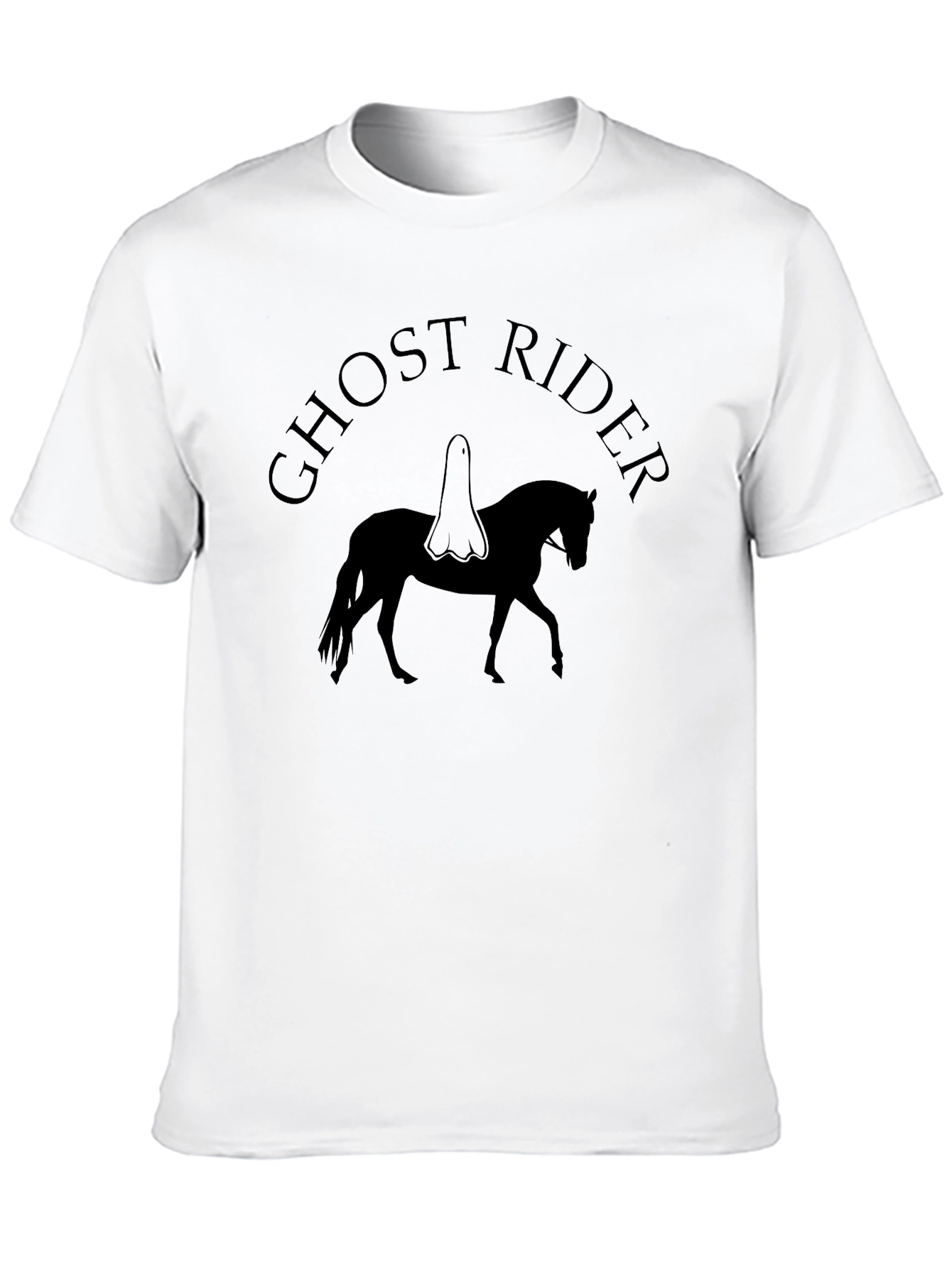 Ghost Rider T-Shirt - Spooky Horse Graphic Tee