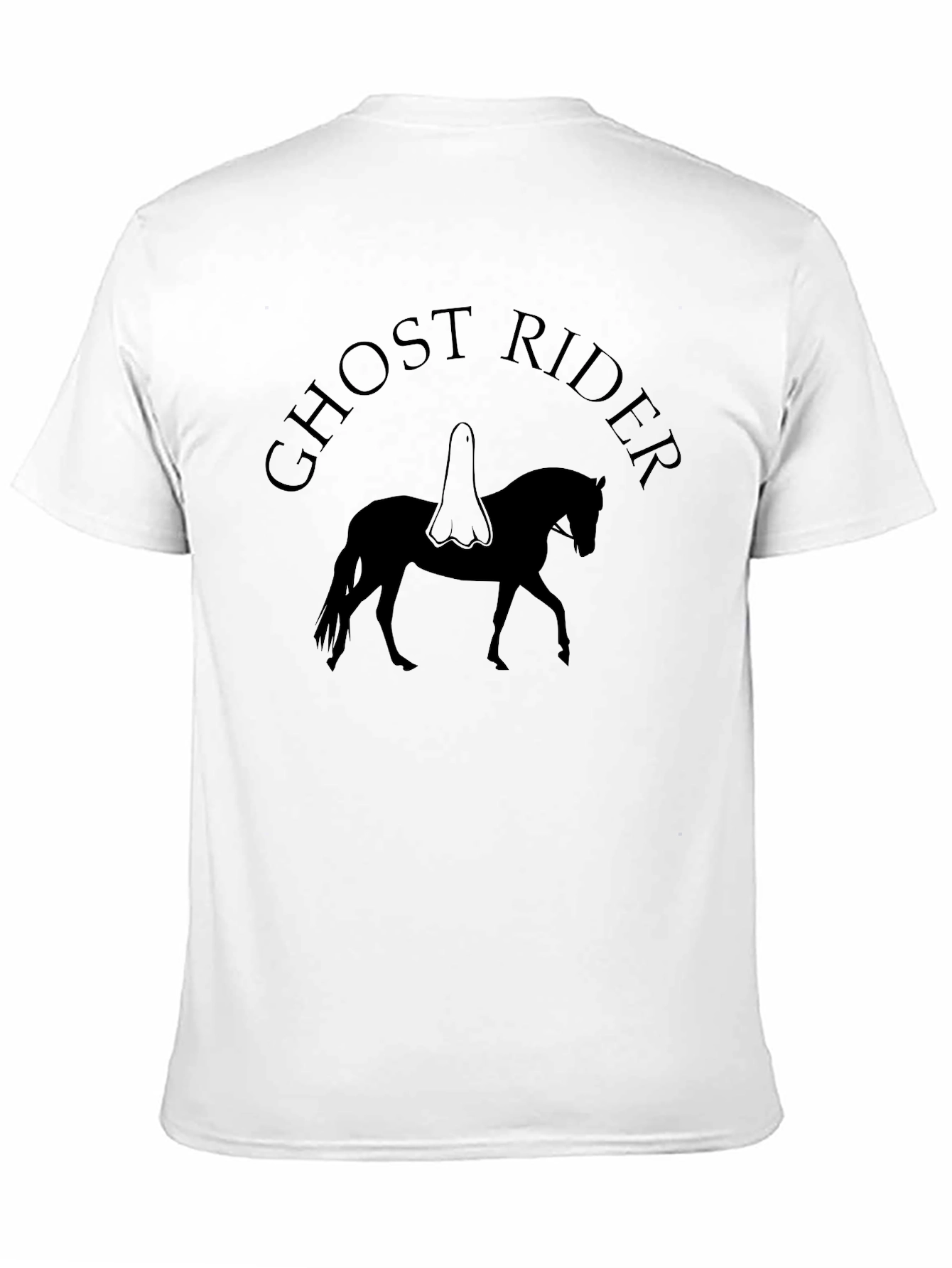 Ghost Rider T-Shirt - Spooky Horse Graphic Tee