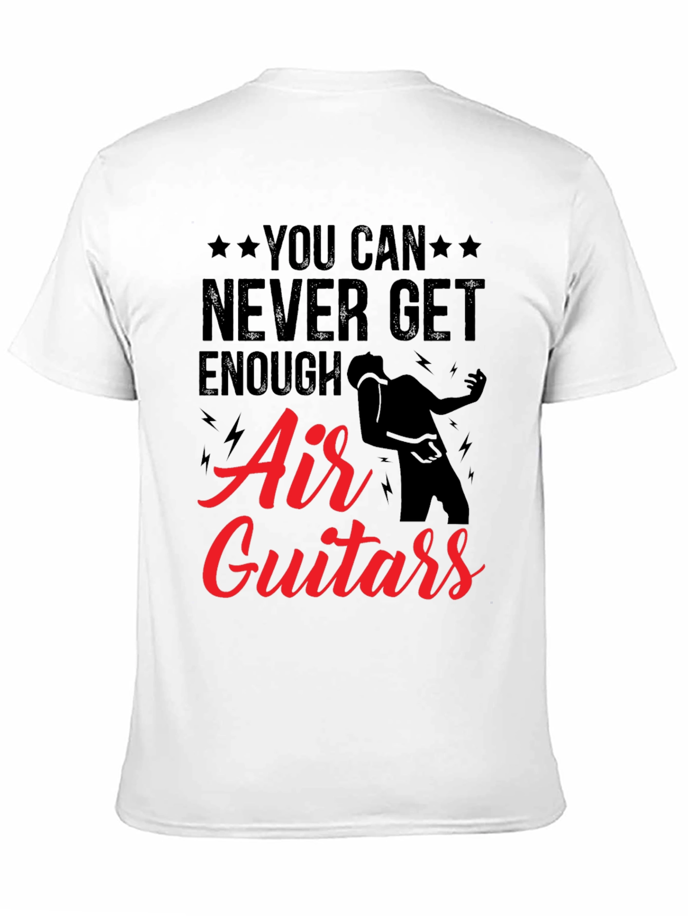 Air Guitars Black T-Shirt