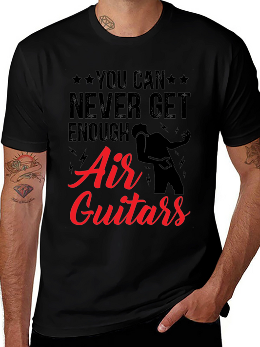 Air Guitars Black T-Shirt