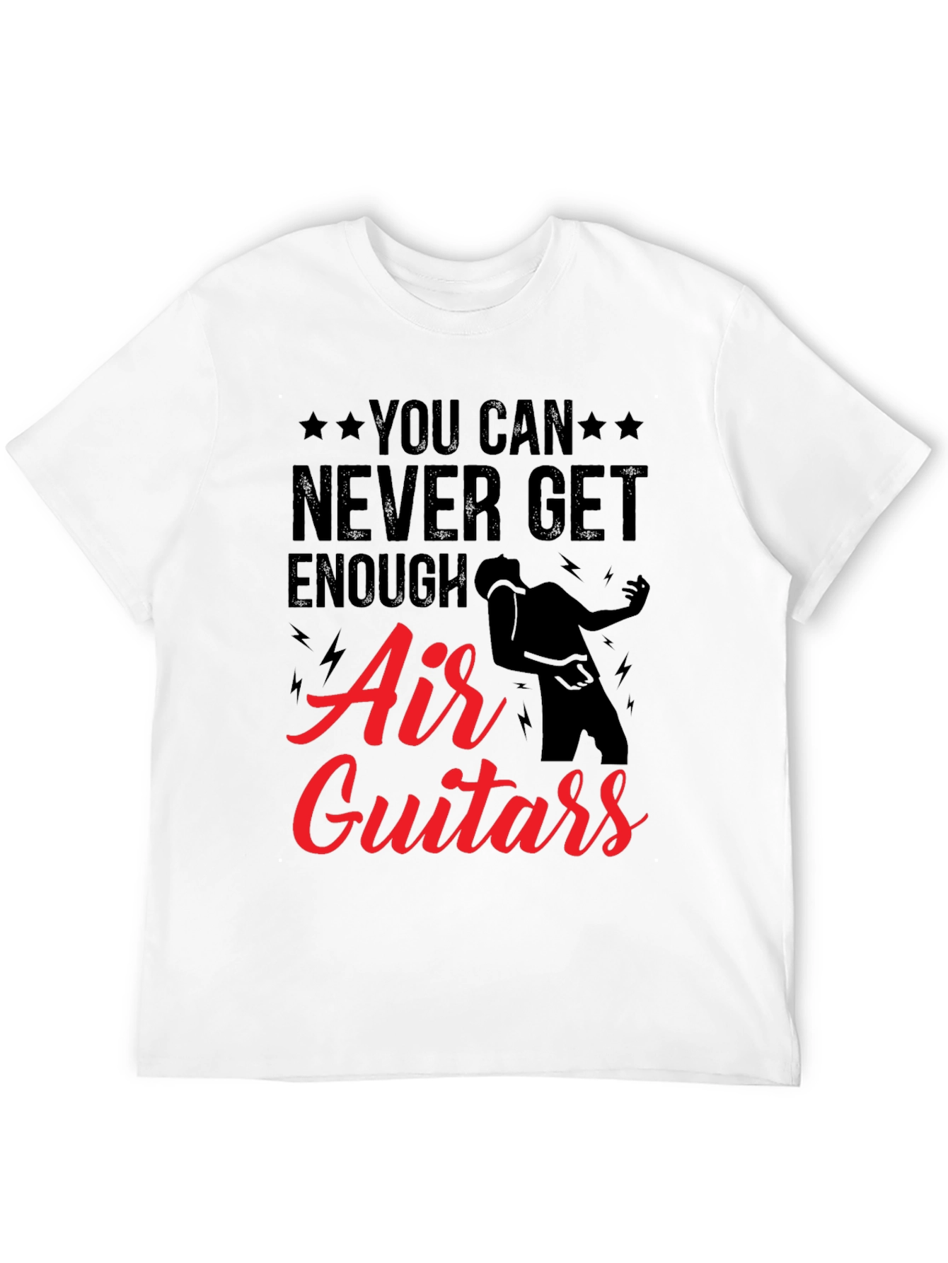 Air Guitars Black T-Shirt