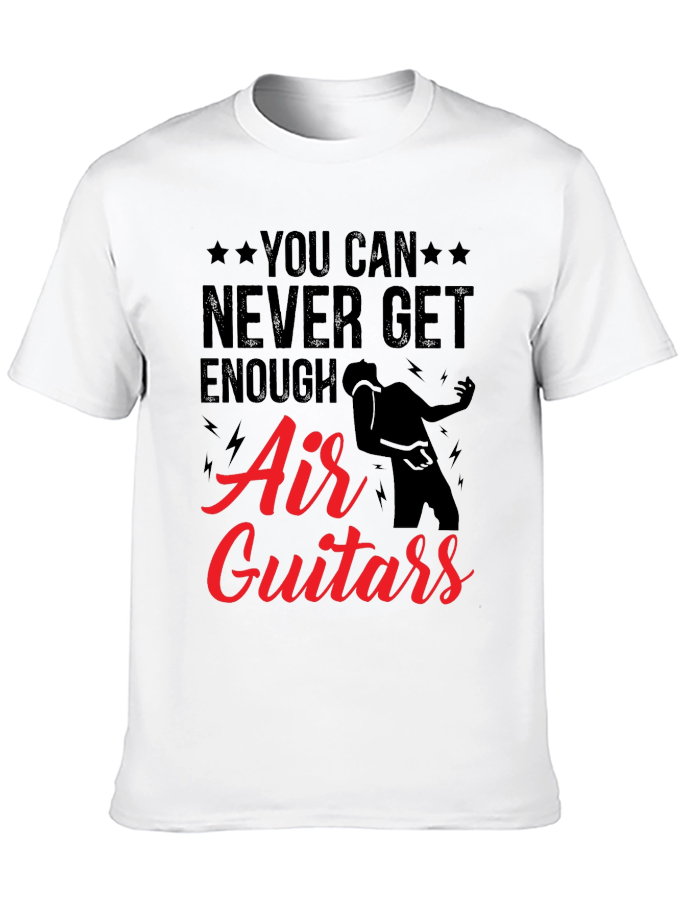 Air Guitars Black T-Shirt