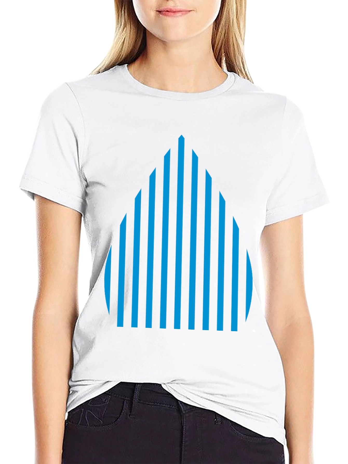 Modern Striped Tee