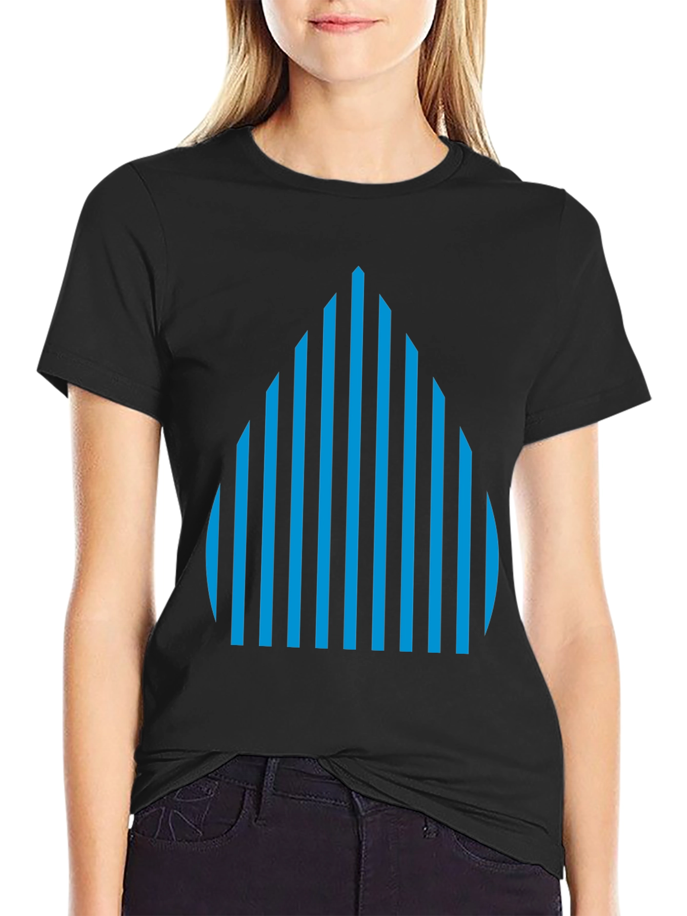 Modern Striped Tee
