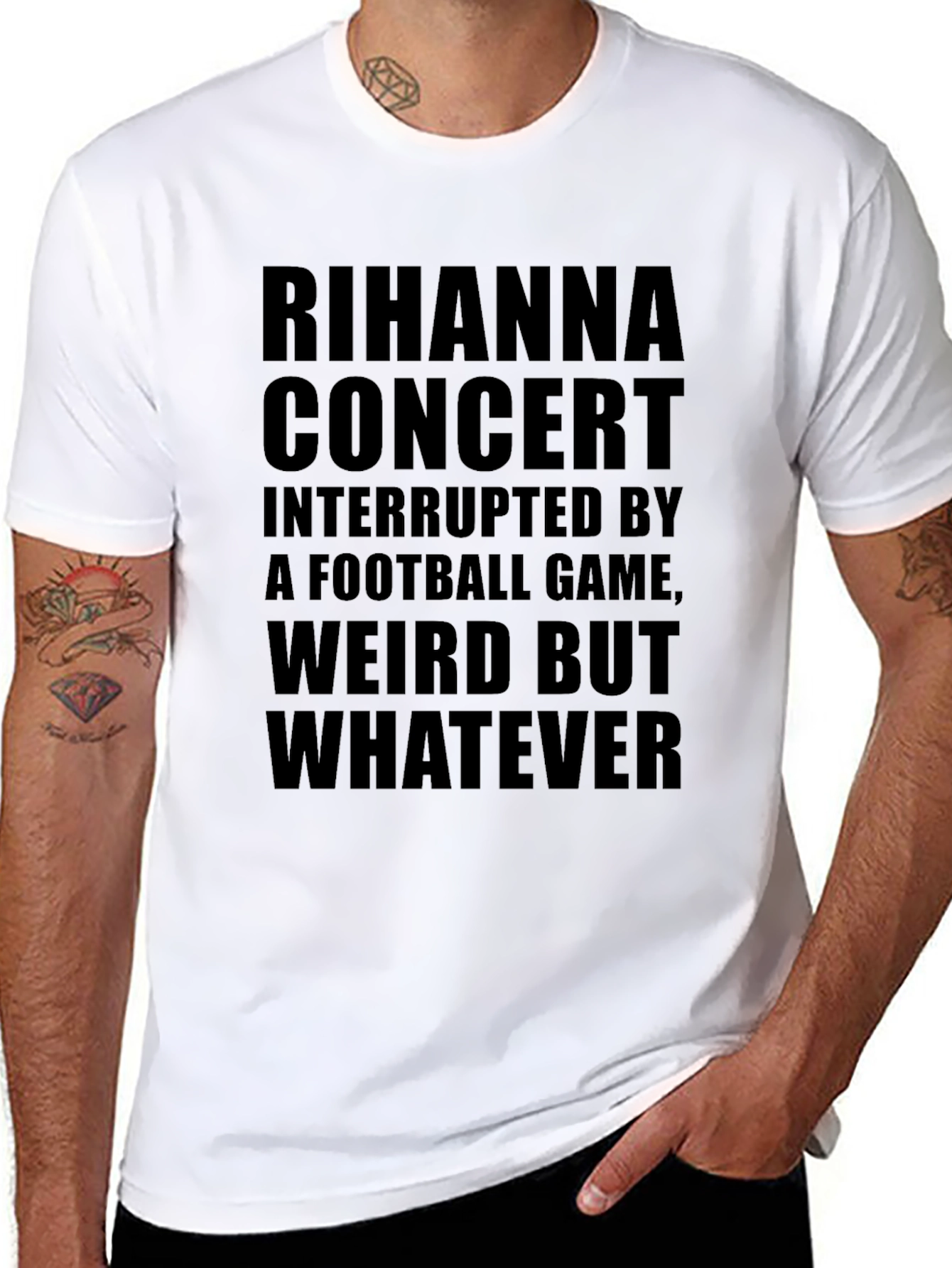 Rihanna Concert Interrupted T-Shirt