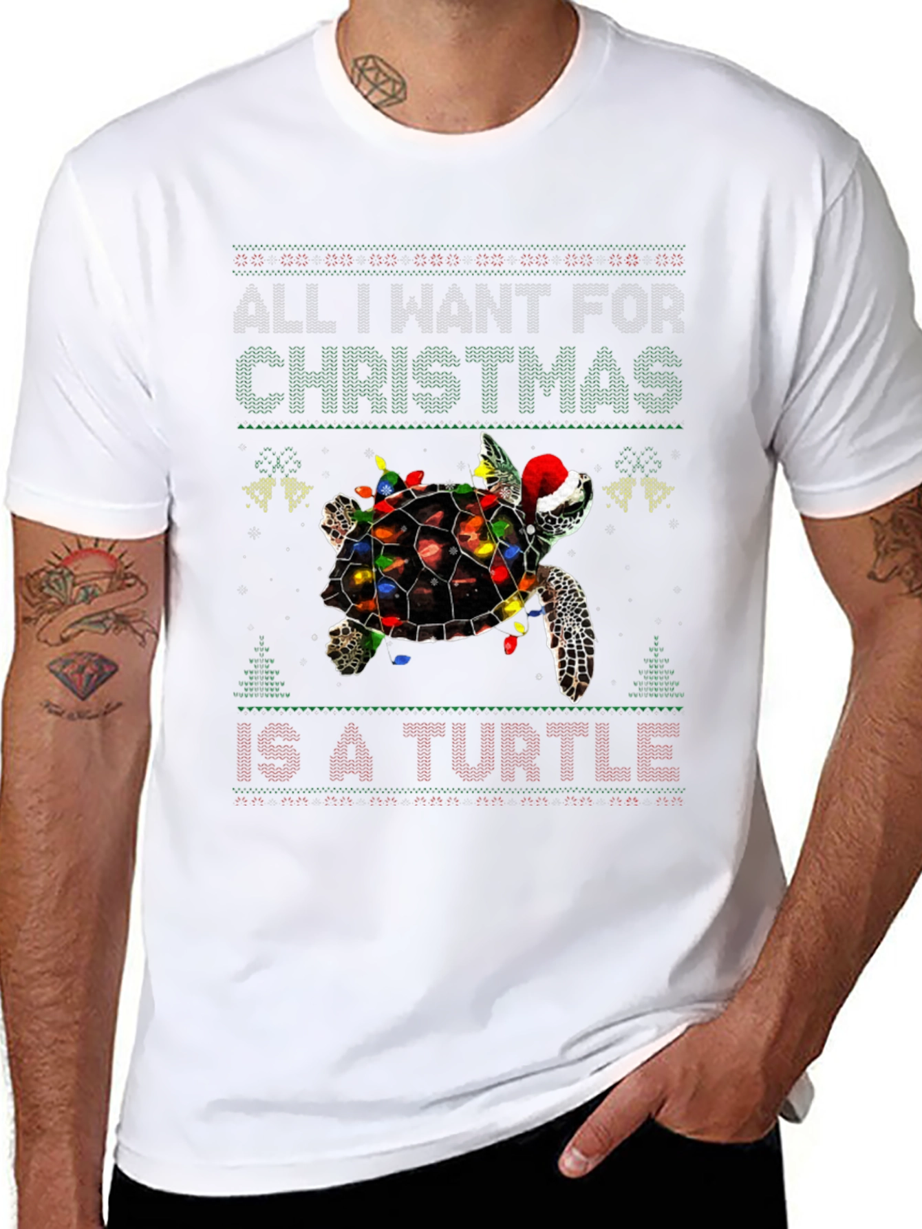 Christmas Turtle T-Shirt