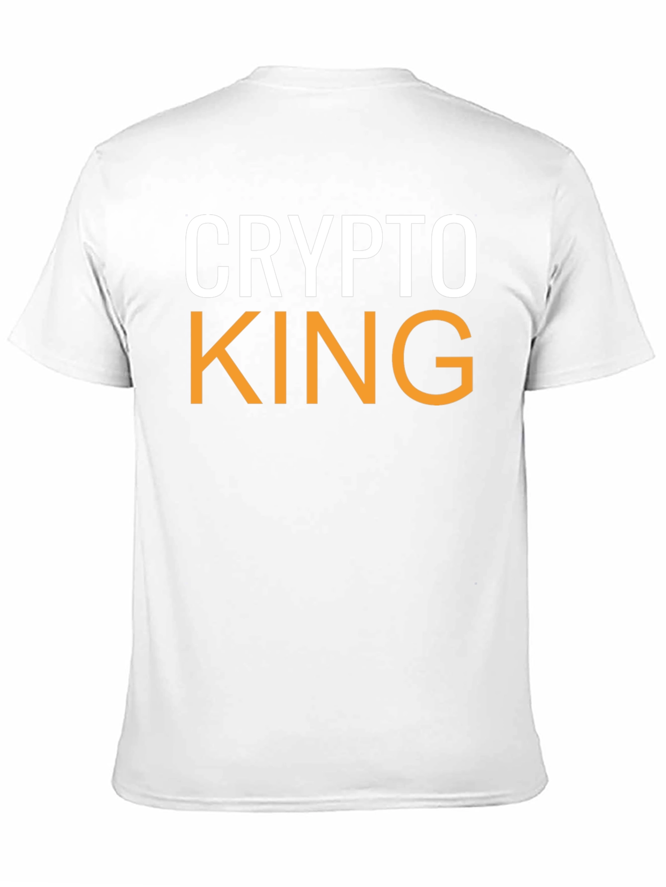 Crypto King Black T-Shirt - Stylish Bitcoin Apparel