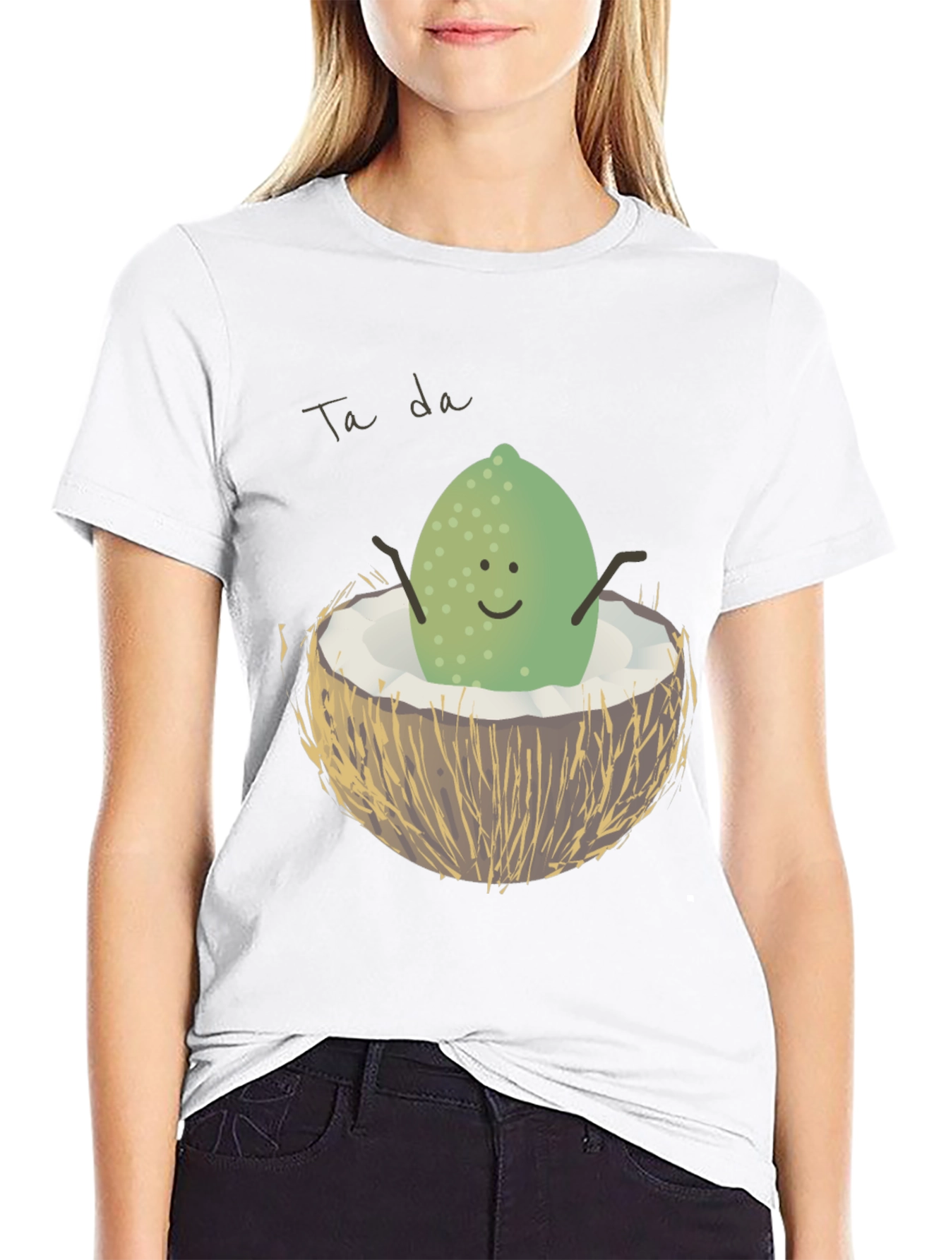 Ta Da! Lime in Coconut Graphic Tee