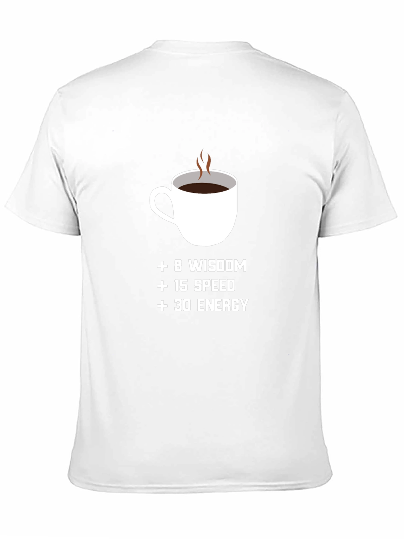 Coffee + Stats Black T-Shirt