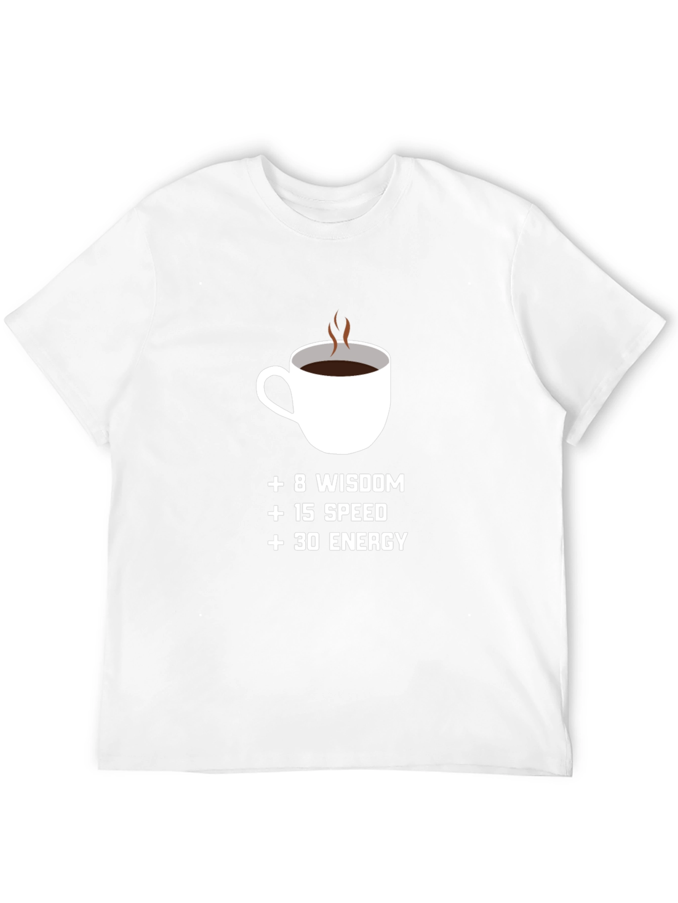 Coffee + Stats Black T-Shirt