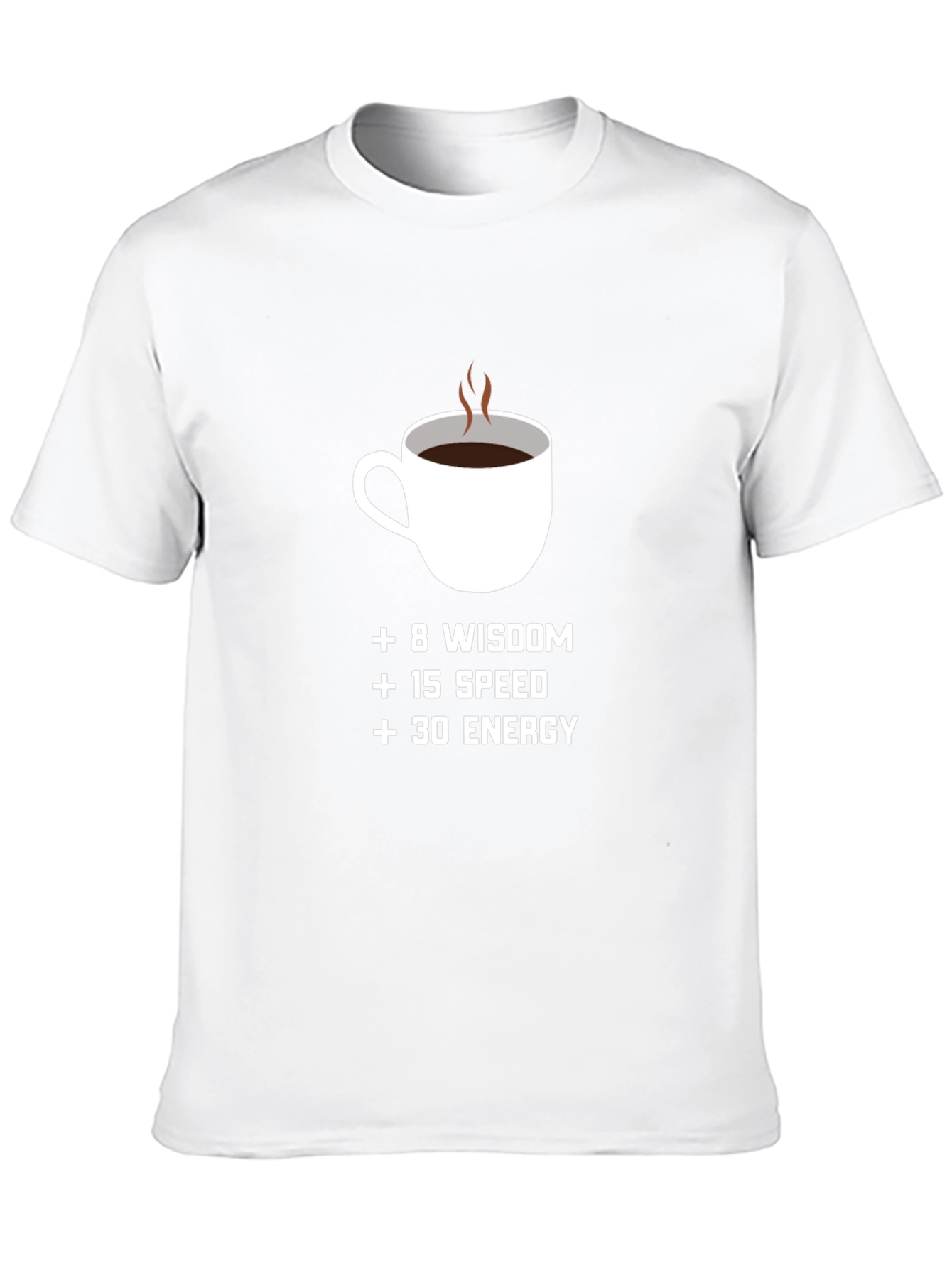 Coffee + Stats Black T-Shirt