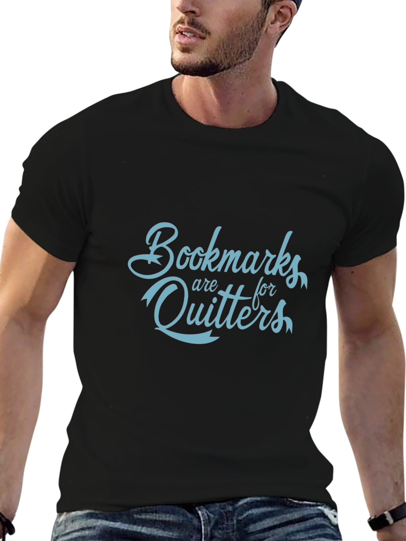 Bookmarks are for Quitters Graphic T-Shirt