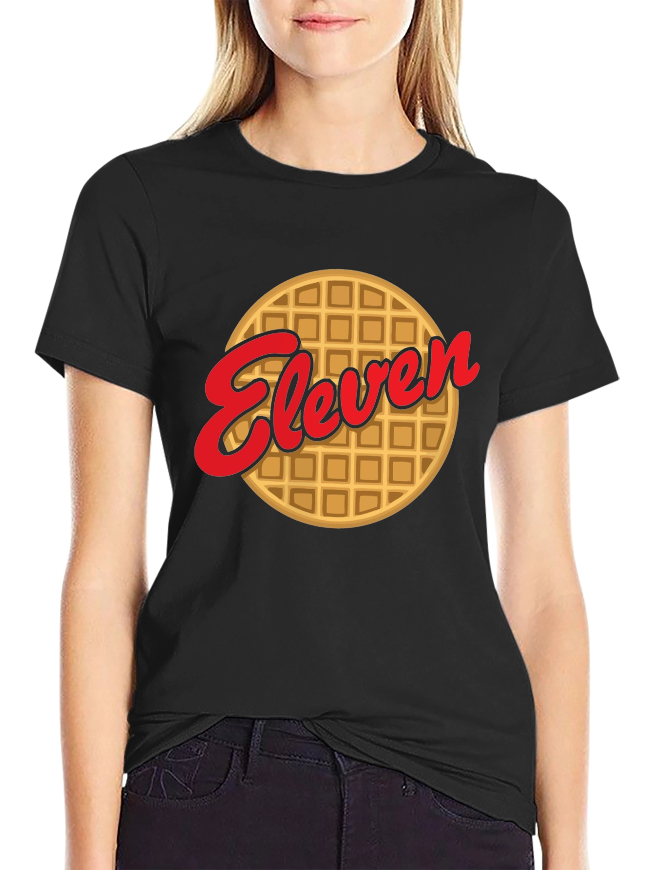 Stranger Things Eleven Waffle T-Shirt